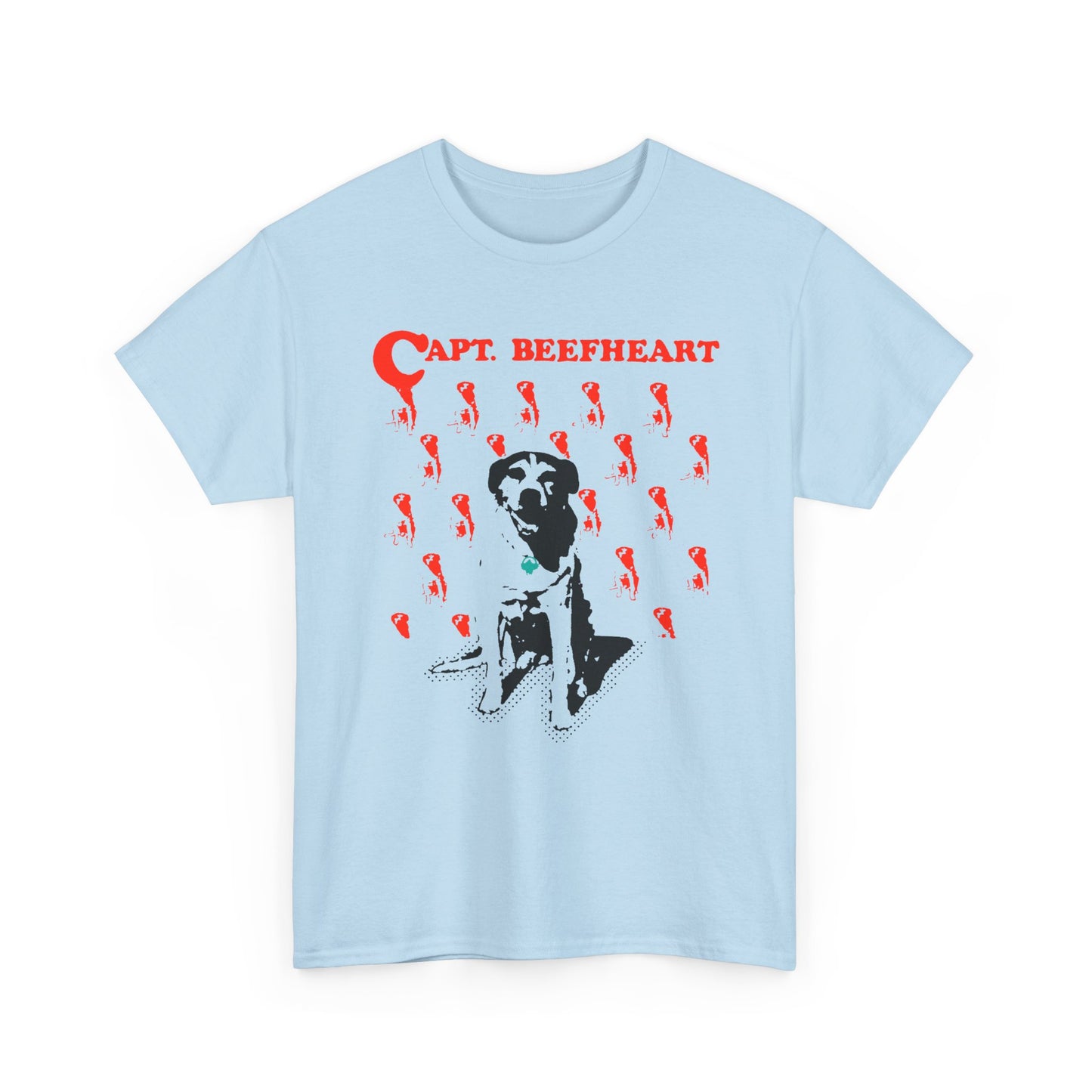 captain beefheart vintage show poster custom fan art edit tshirt
