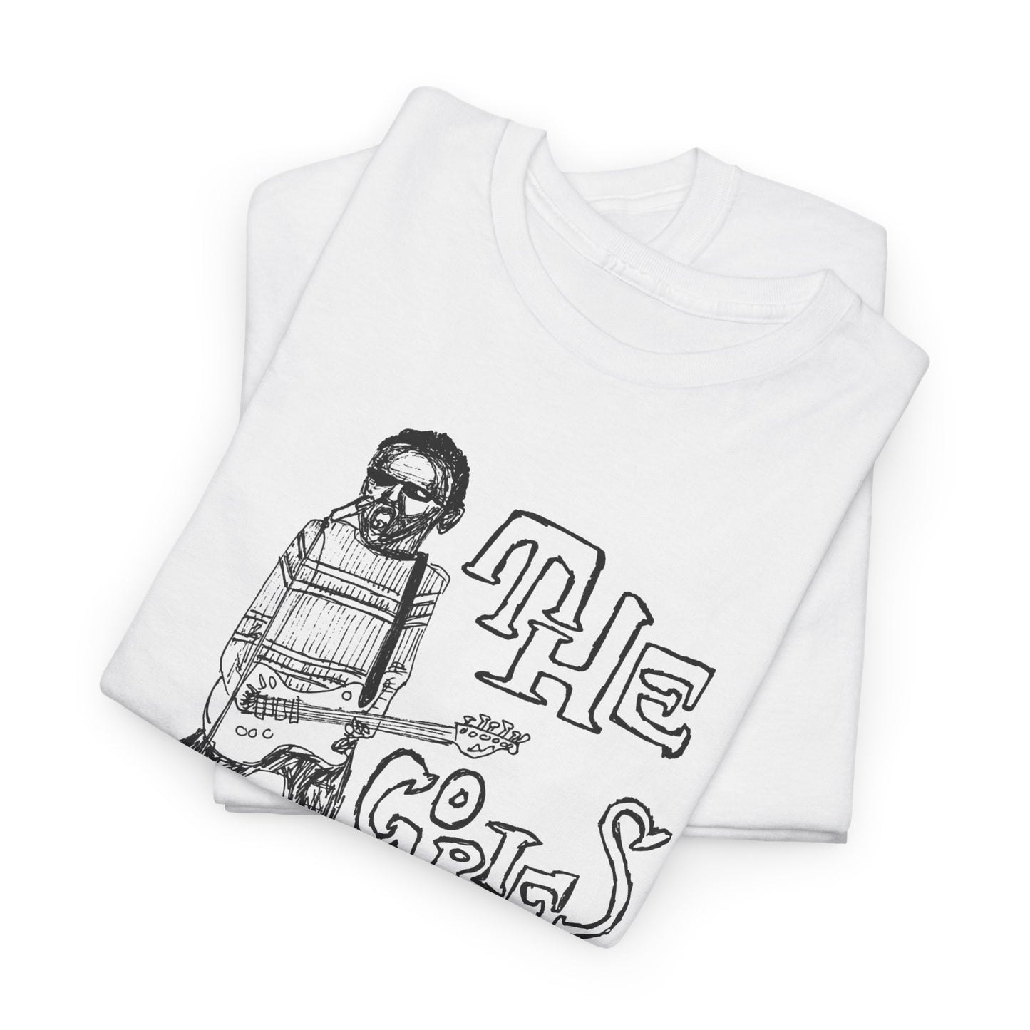 the gories detroit garage punk fan art sketch tshirt