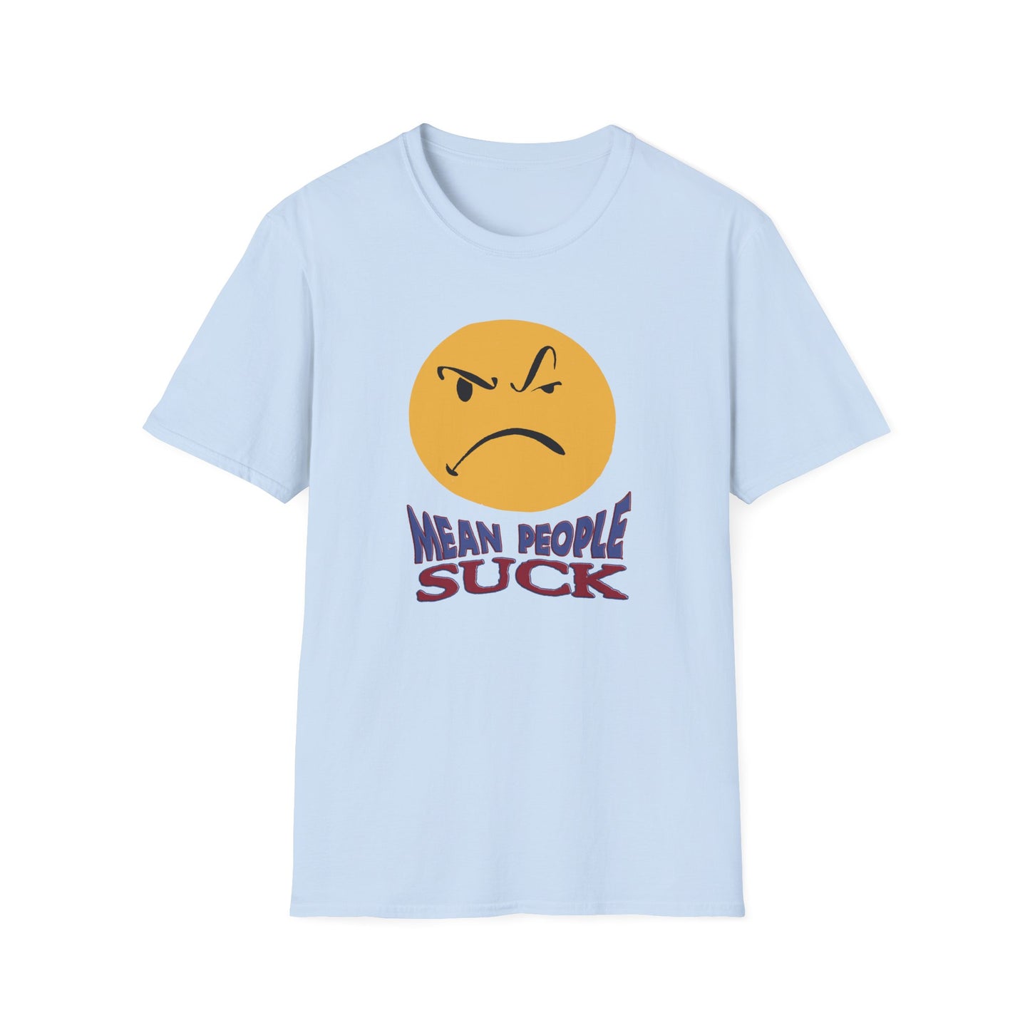 1990s graphic mean people suck tshirt