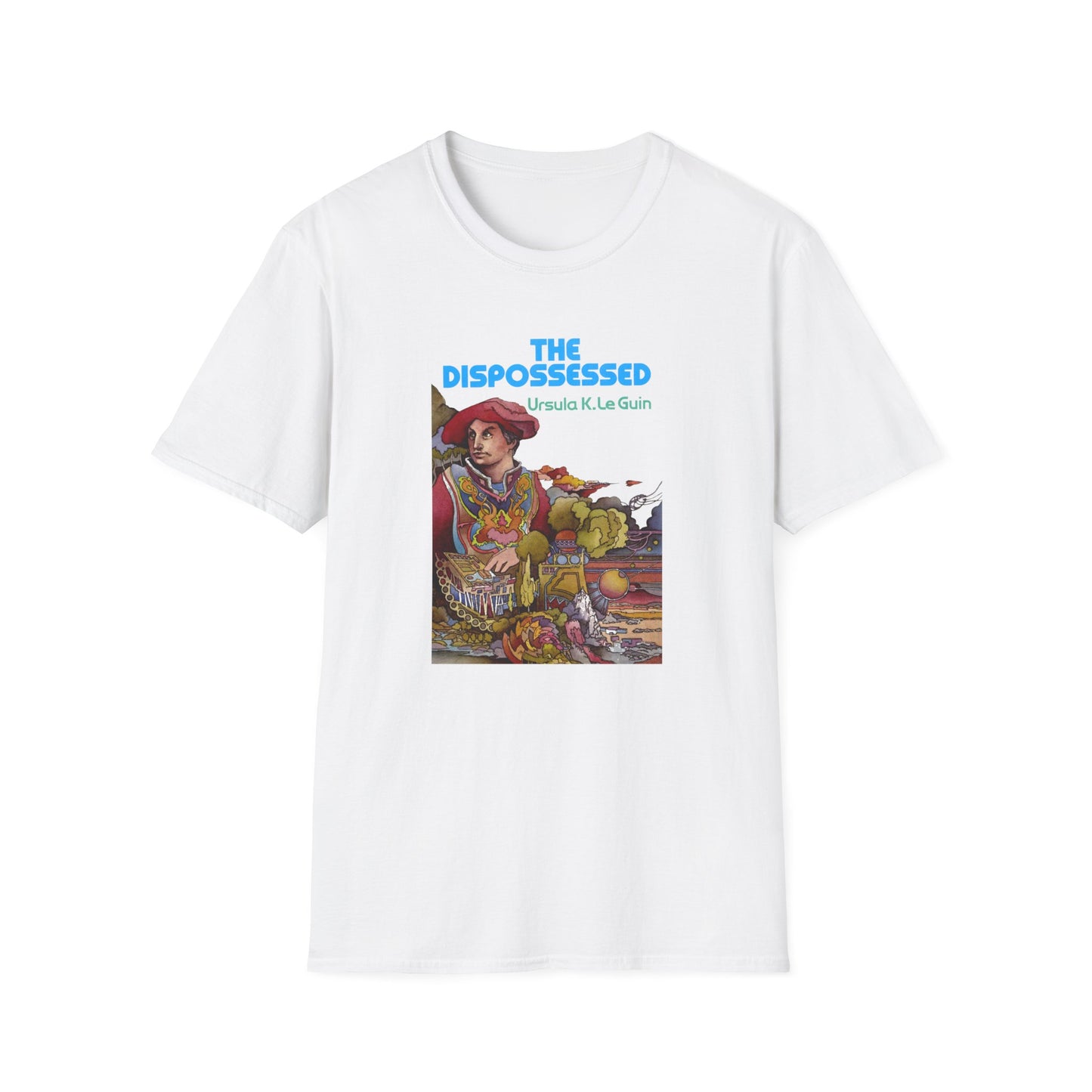 the dispossessed by ursula k le guin book cover tshirt