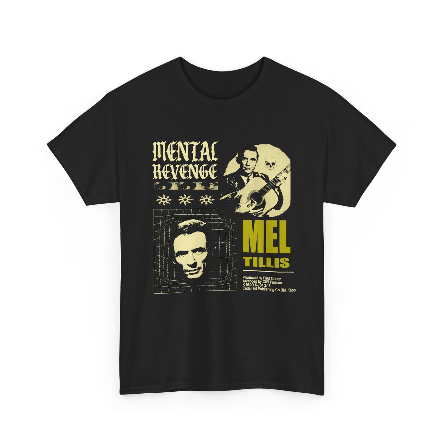 mel tillis mental revenge kapp records single whatmart fan art design tshirt