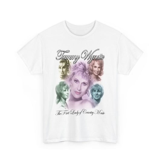 tammy wynette fan art reproduction of rare 90s graphic tshirt
