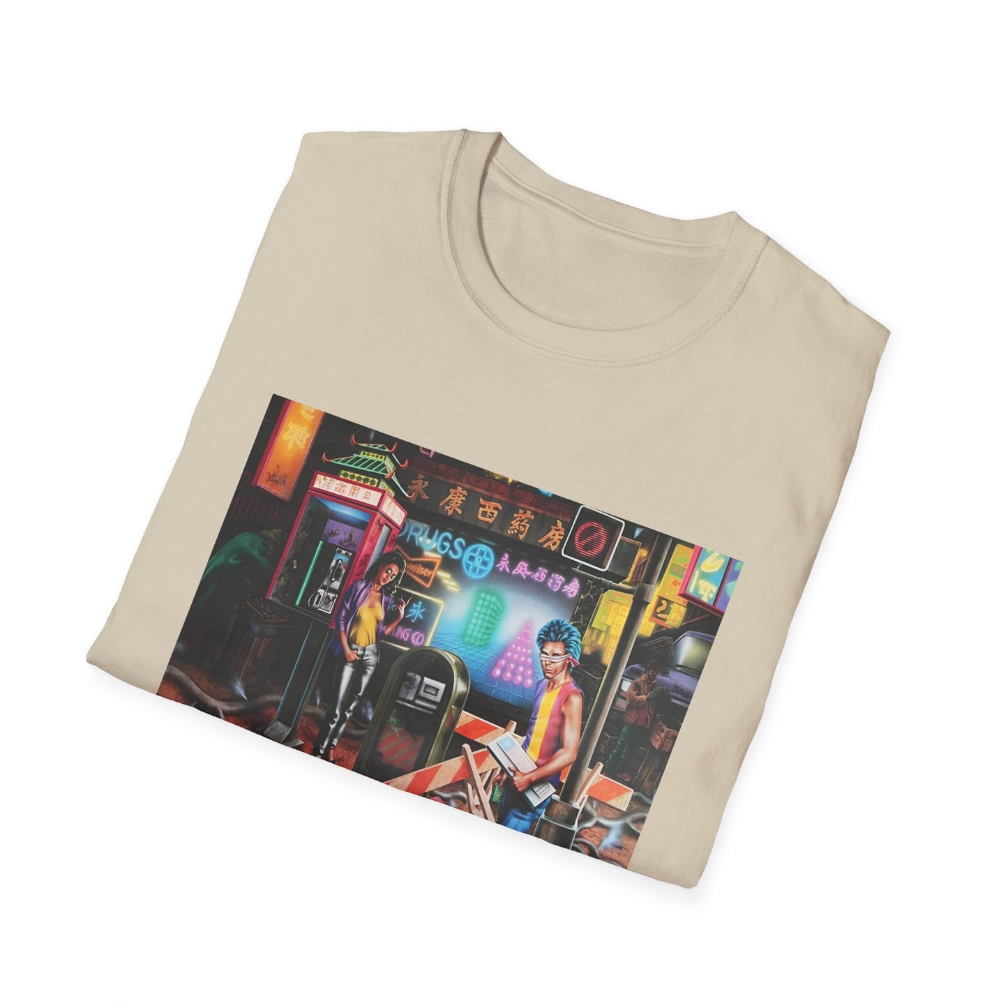 1984 william gibson book neuromancer barclay dust jacket tshirt