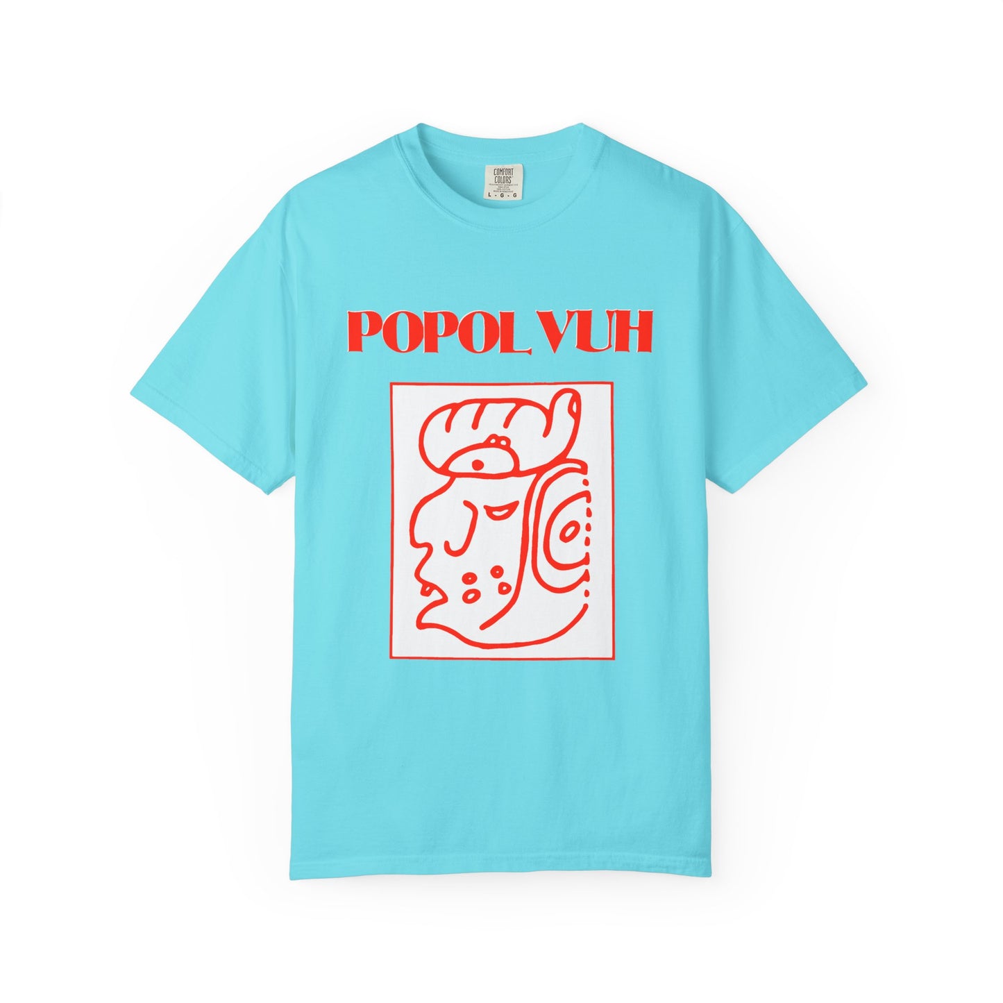 popol vuh german legendary krautrock band graphic tshirt on comfort colors