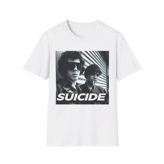 martin rev and alan vega suicide band 3 tshirt