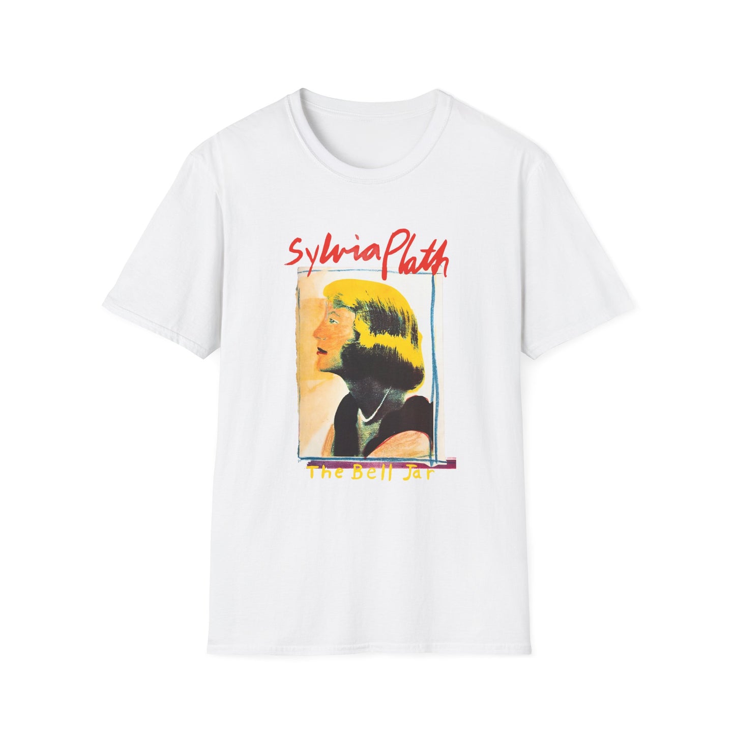 1963 book by sylvia plath the bell jar book cover 2 tshirt