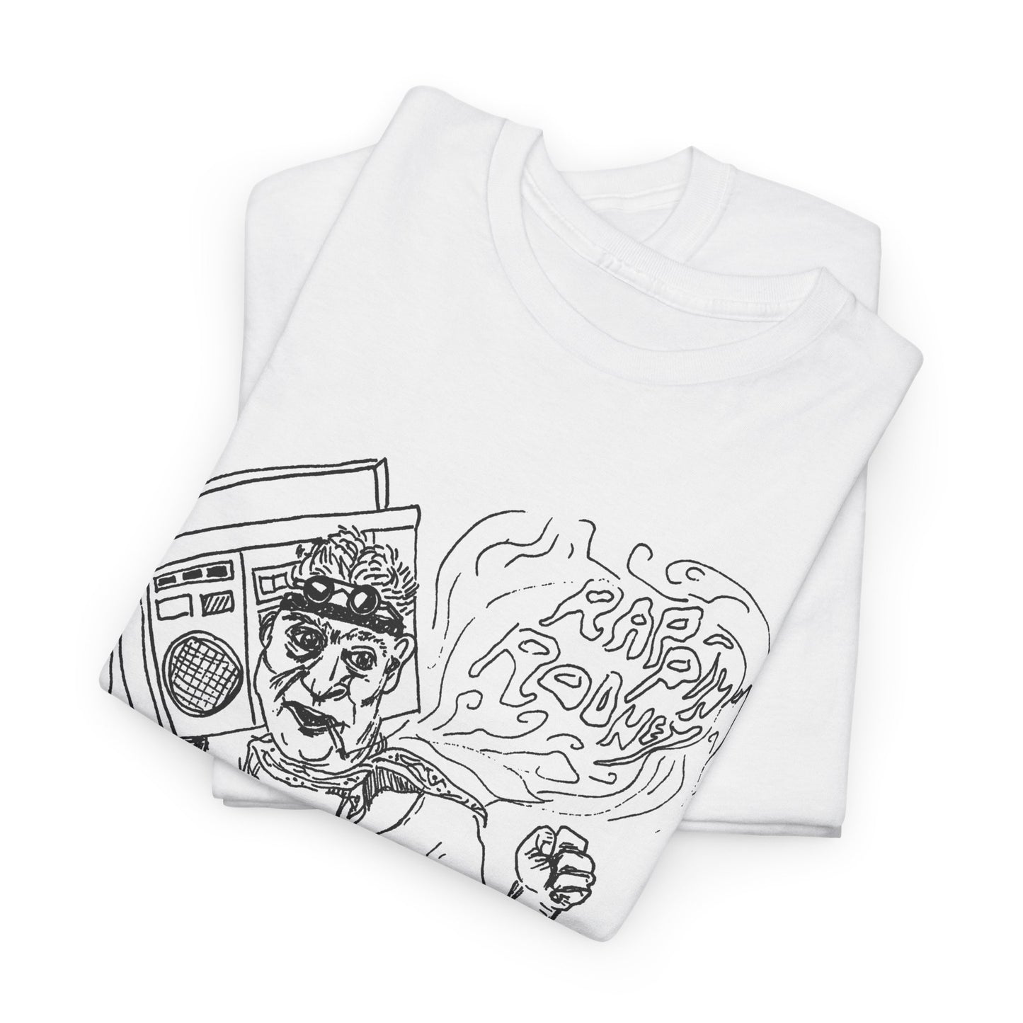 rappin rodney dangerfield original sketch tshirt