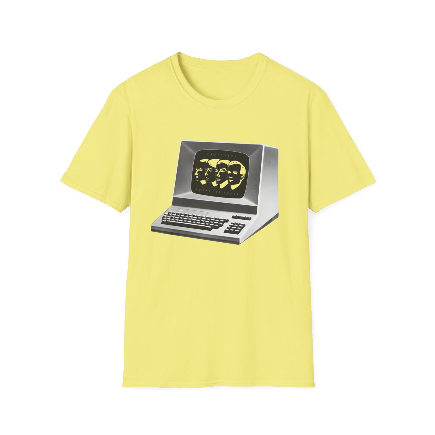 kraftwerk 1981 computer world album custom colour tshirt