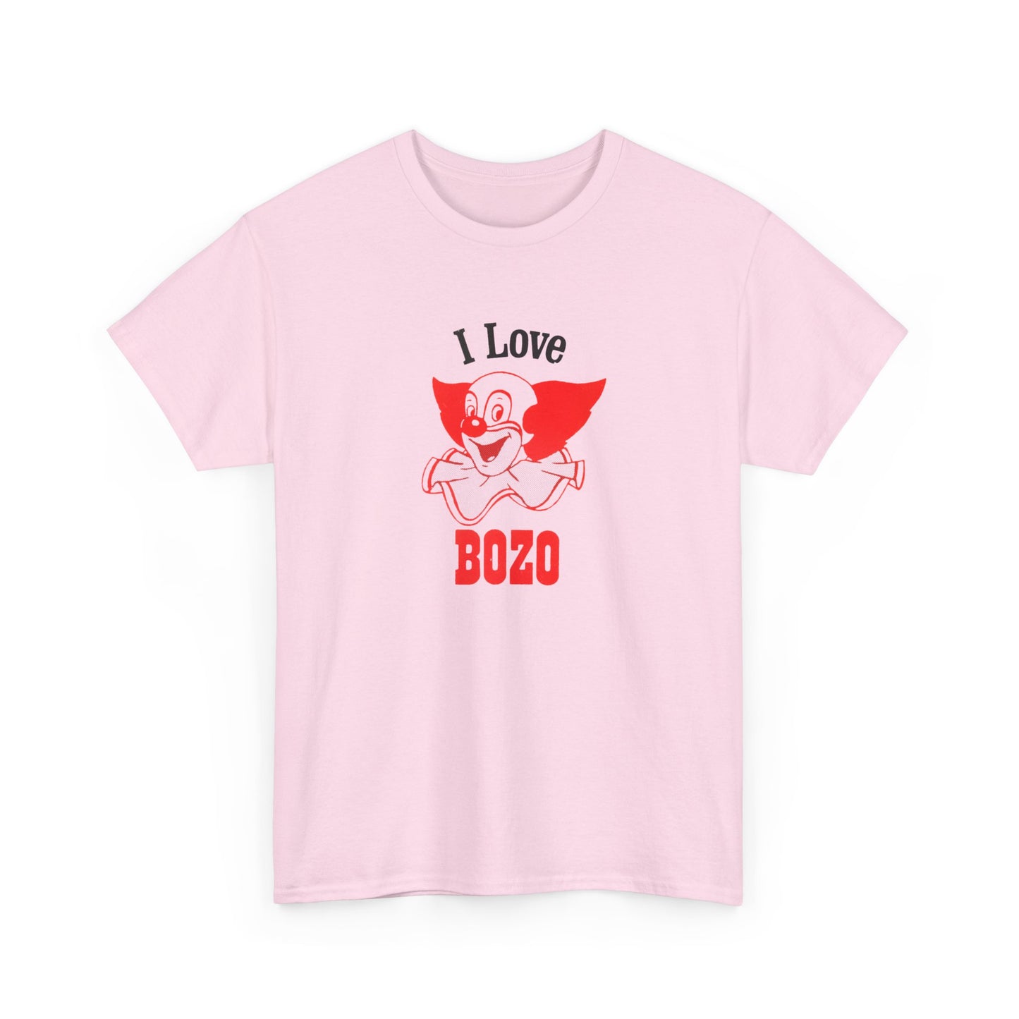 i love bozo vintage reproduction tshirt
