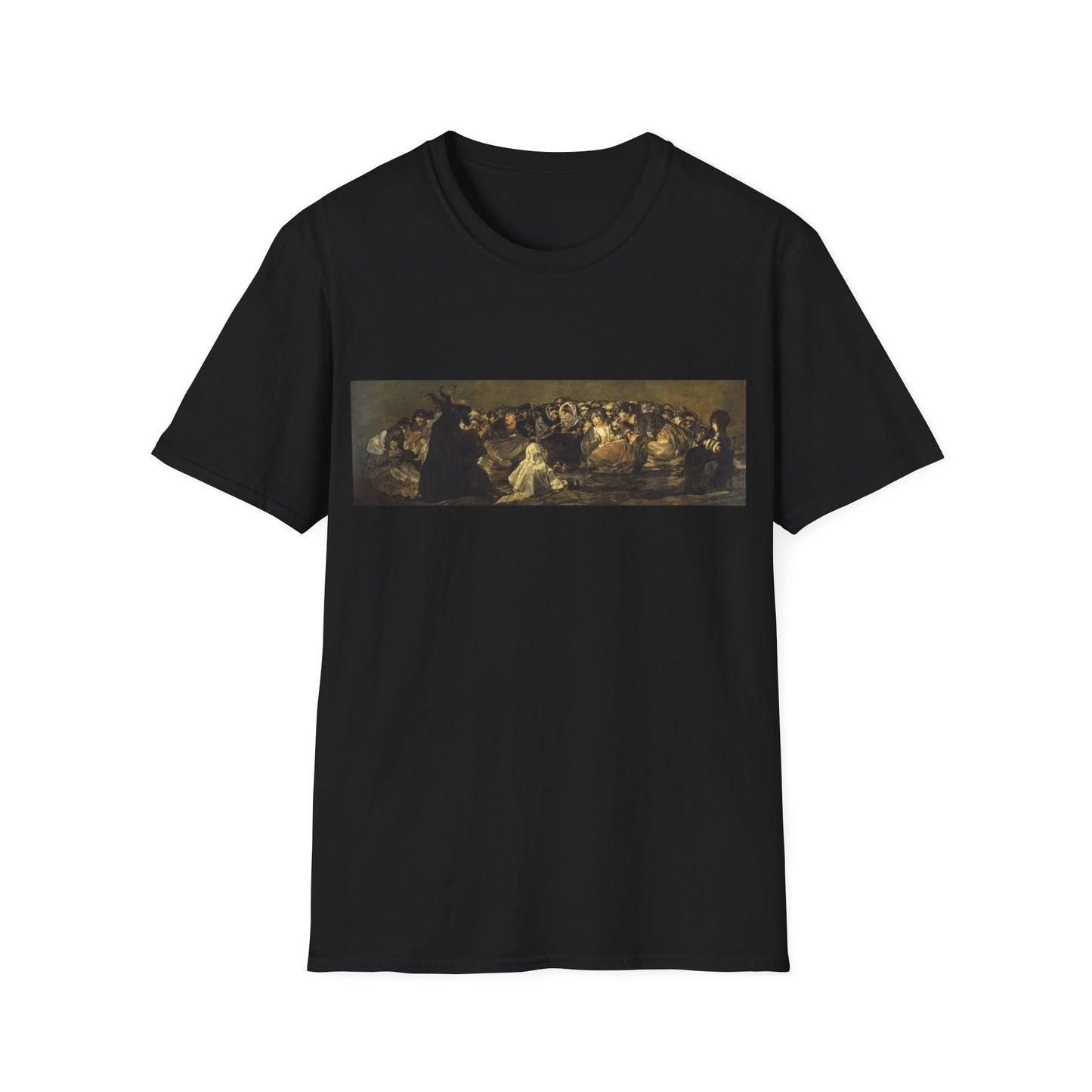 1821 francisco goya painting, witches' sabbath (the great he-goat) tshirt