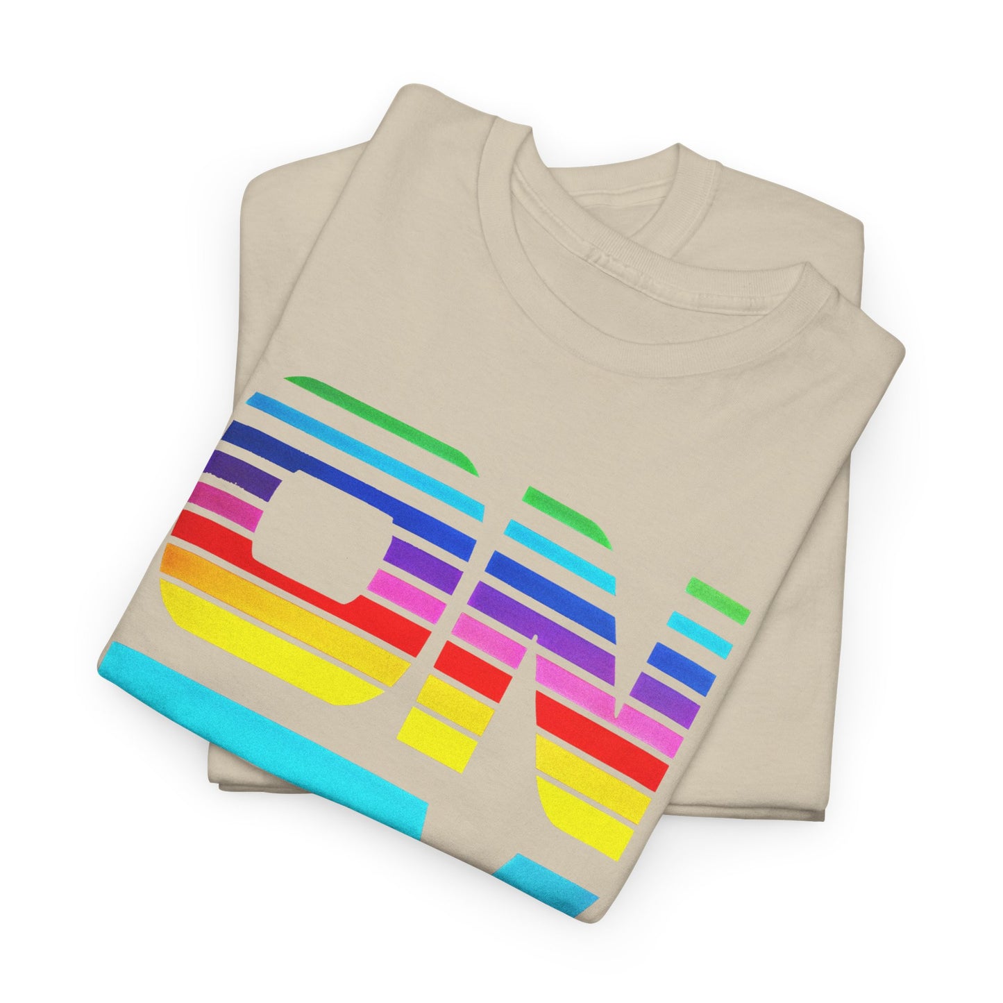 1970s vintage on tv subscription service logo custom edit tshirt
