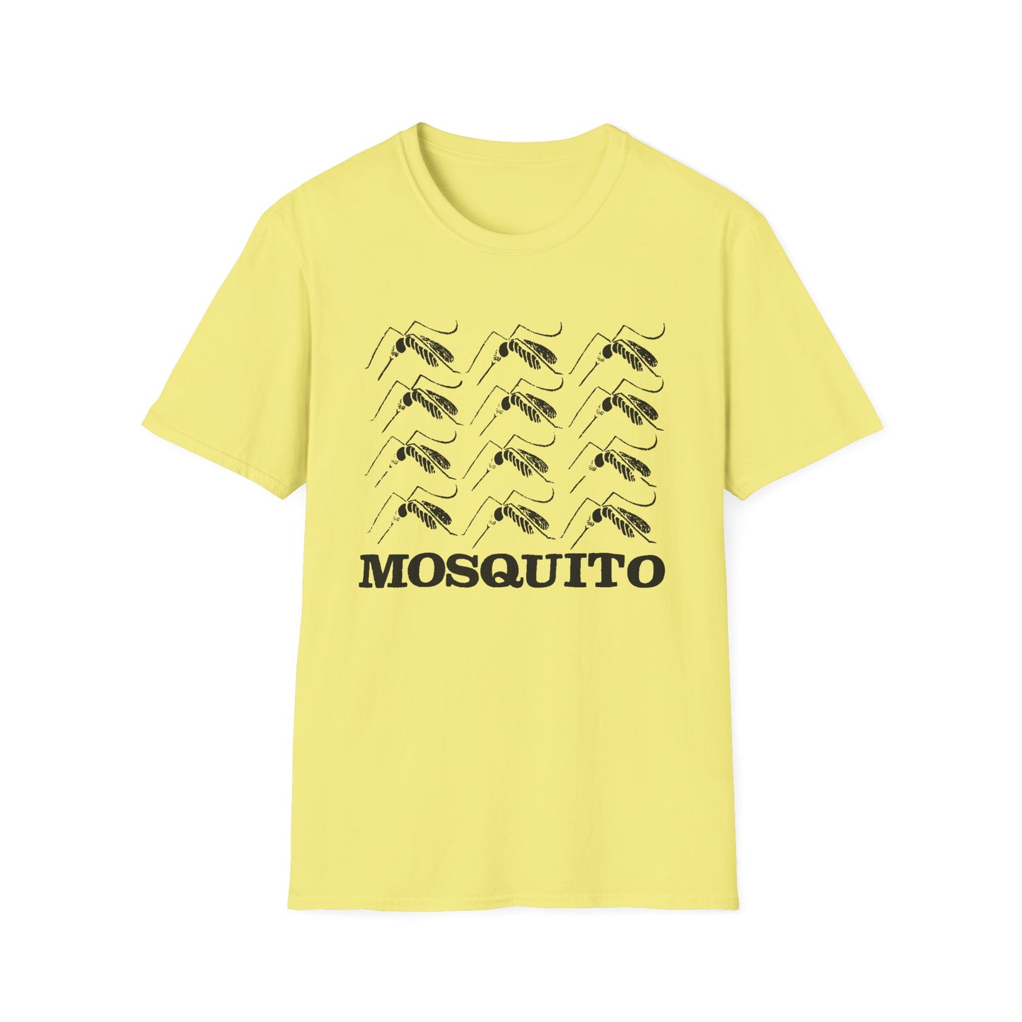 mosquito reproduction black design tshirt