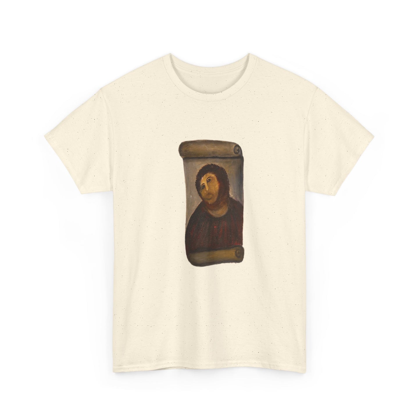 ecce homo botched restoration tshirt behold the monkey tshirt