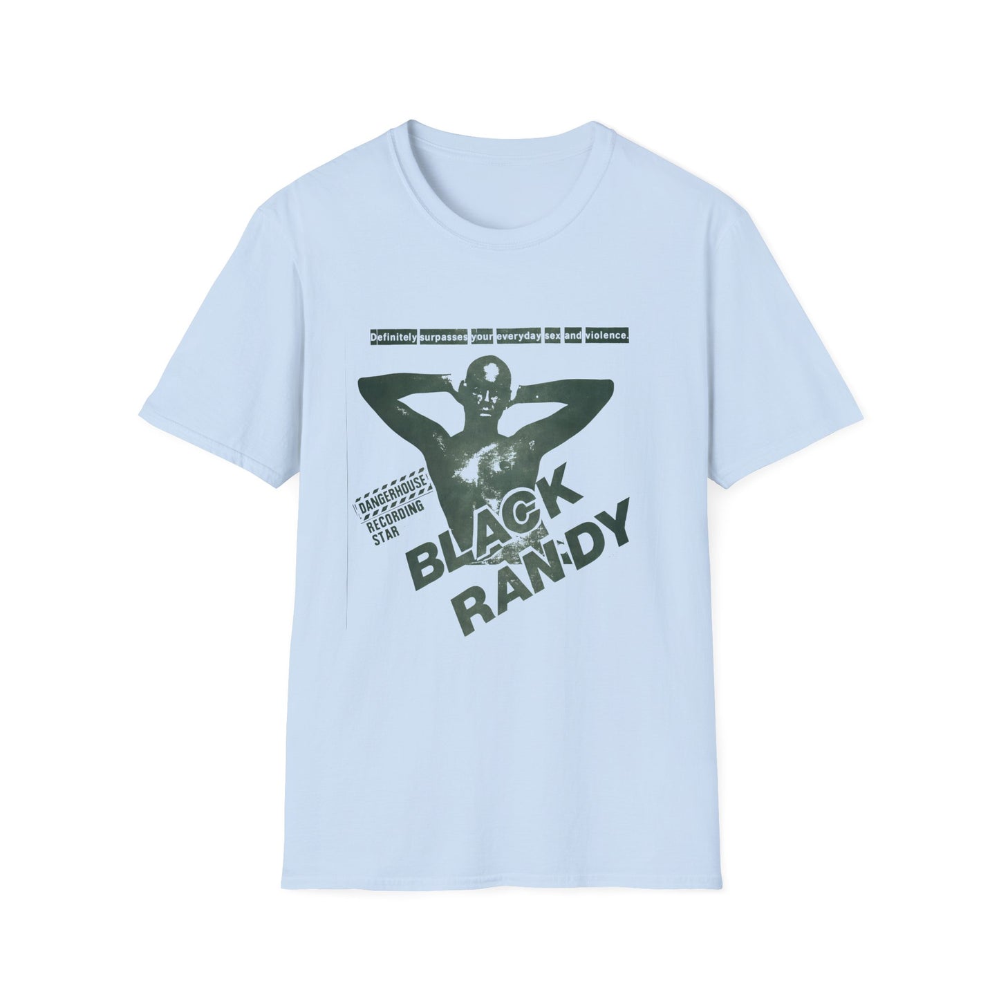 black randy & the metrosquad show poster tshirt