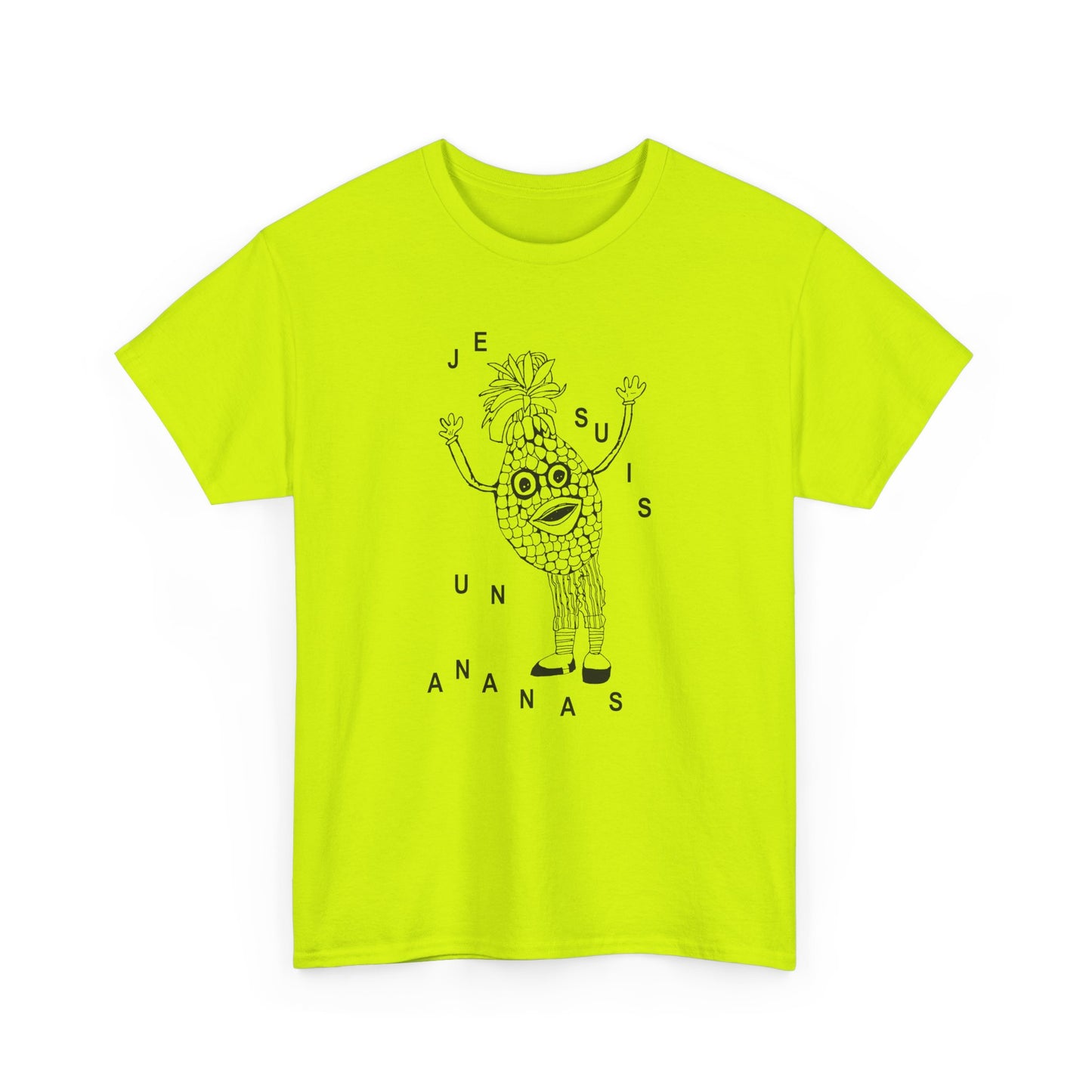 original sketch je suis un ananas téléfrançais! (i am a pineapple) tshirt