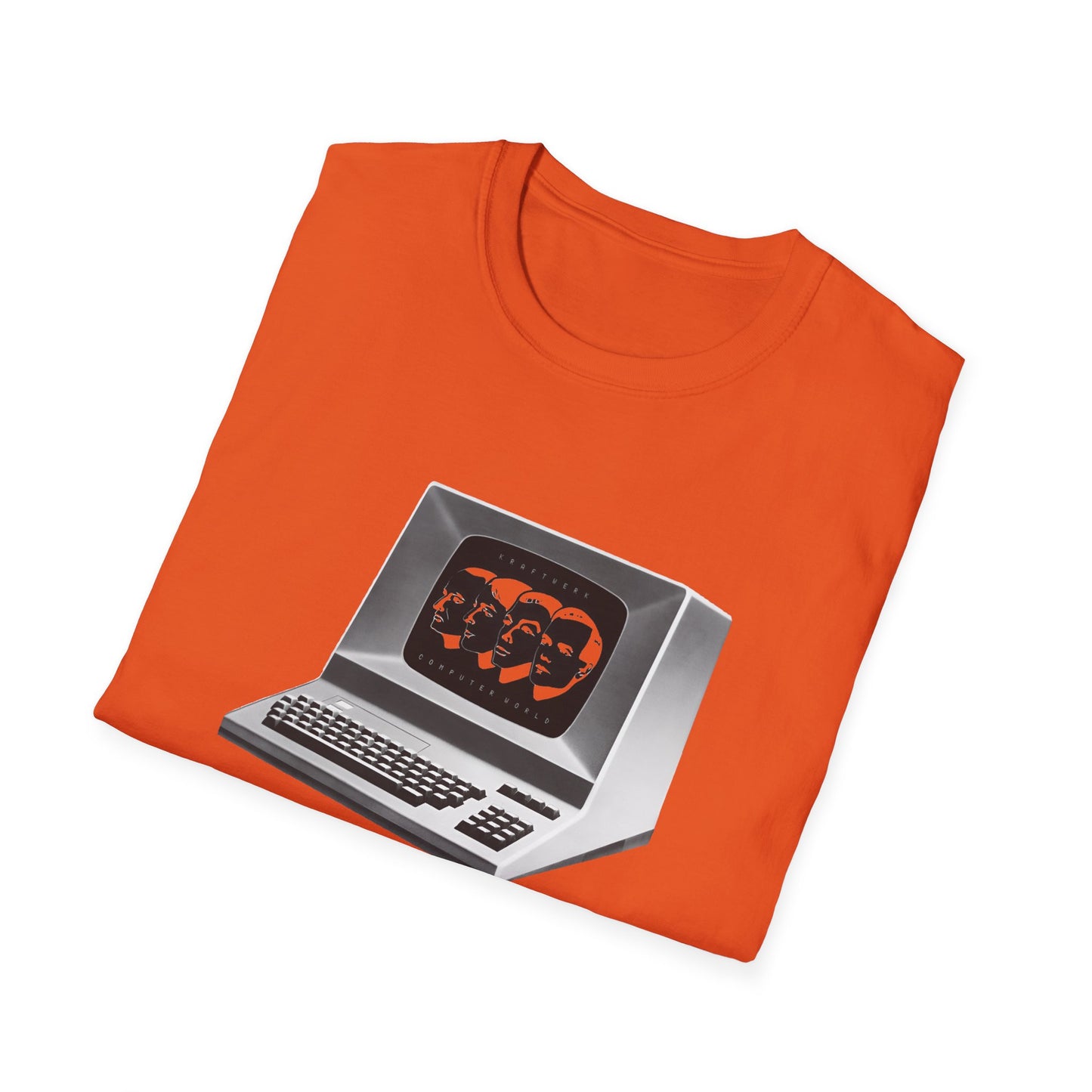 kraftwerk 1981 computer world album custom colour tshirt