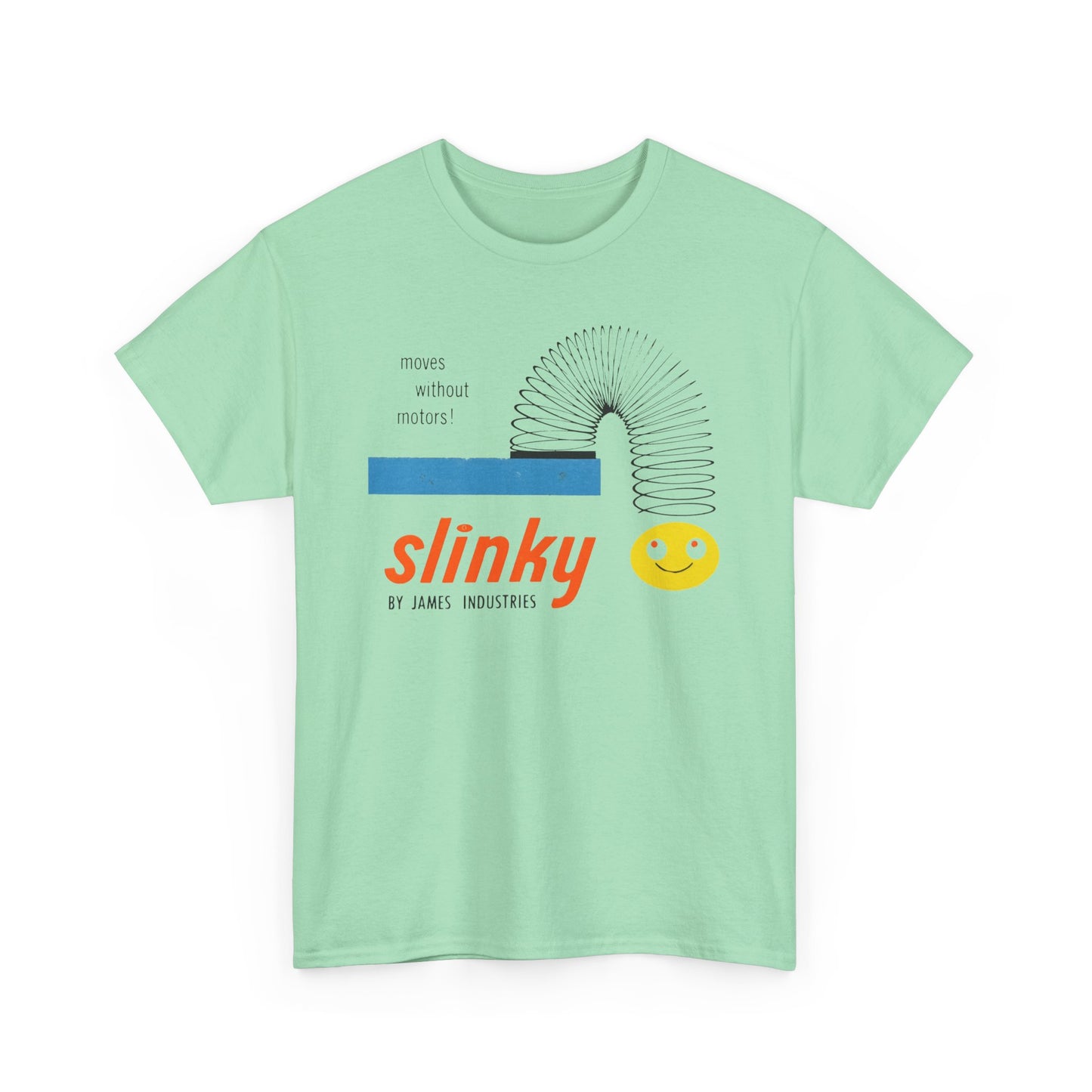 slinky 1960s vintage packaging tshirt