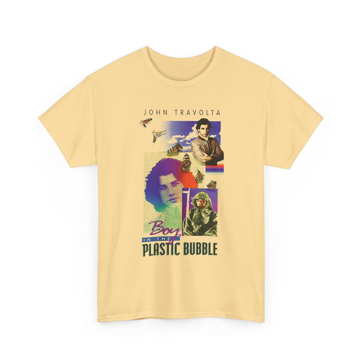 lofi boy in the plastic bubble vhs cover tshirt