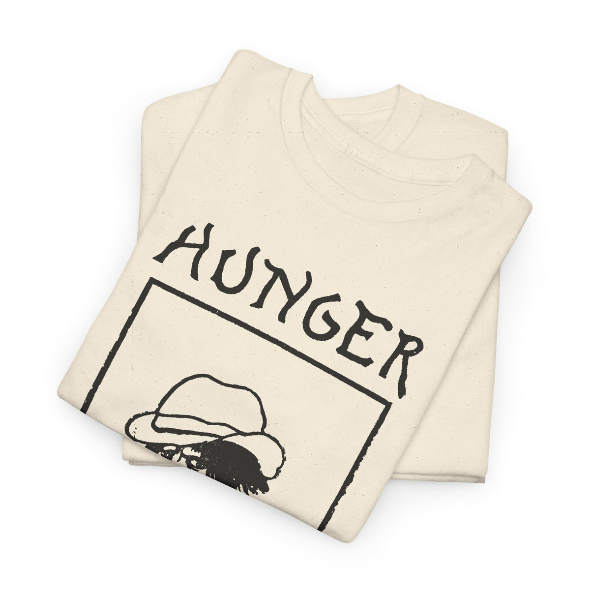 1890 hunger by knut hamsun book cover tshirt