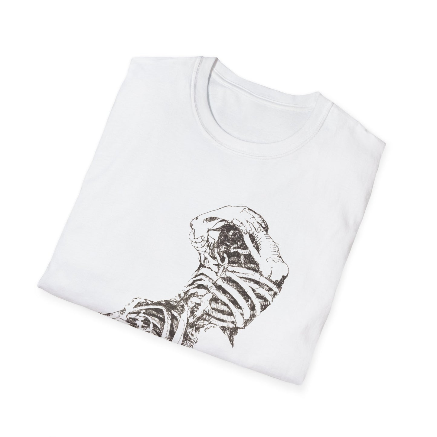 1960 lithograph two faces of fear by connor everts tshirt