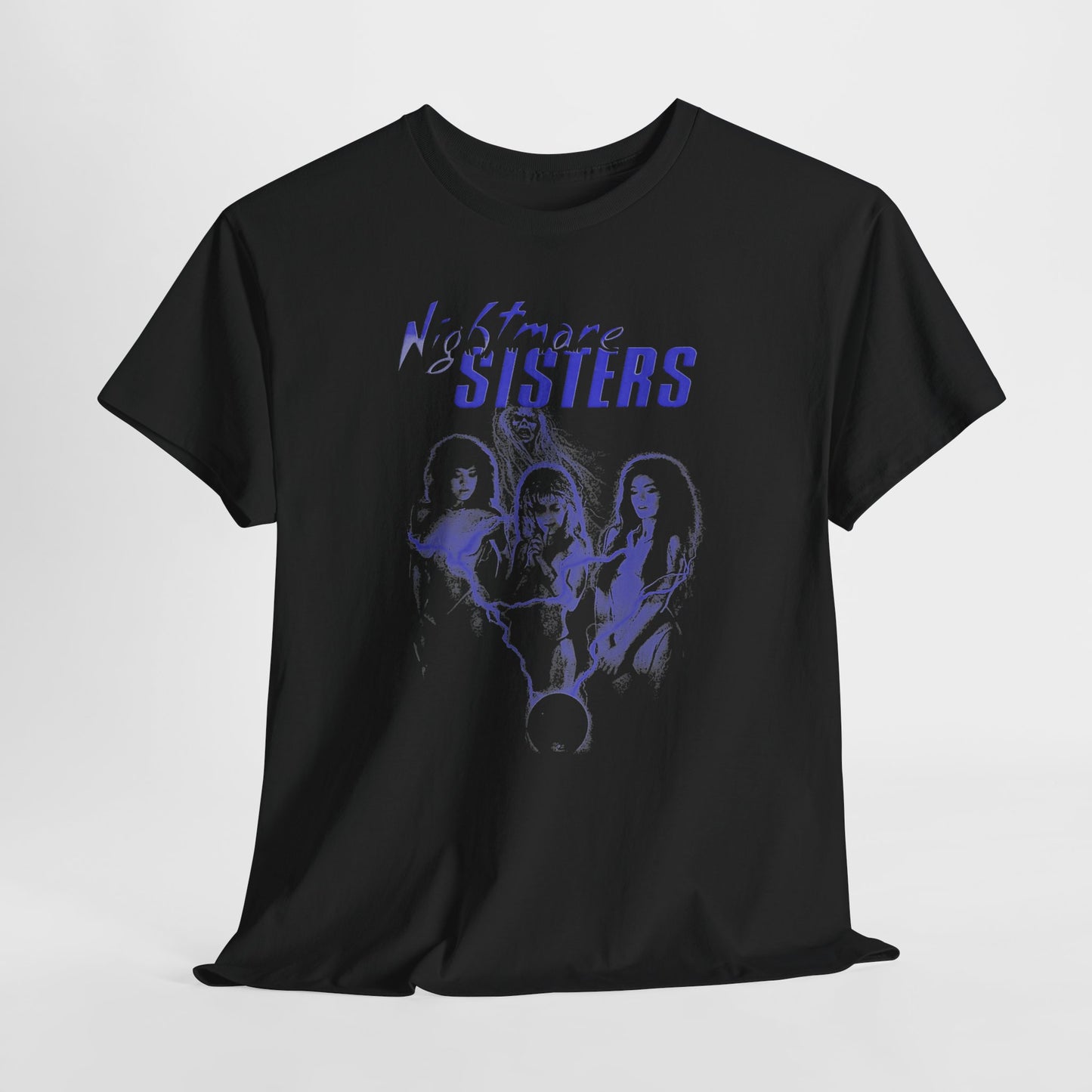 nightmare sisters 1988 low budget horror fan art tshirt