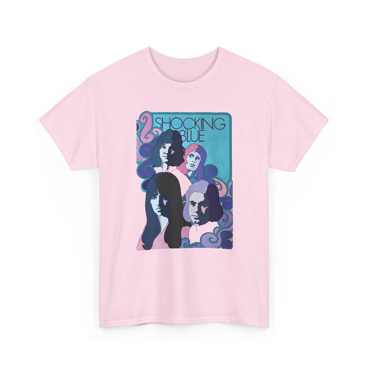 1960s dutch band shocking blue poster tshirt