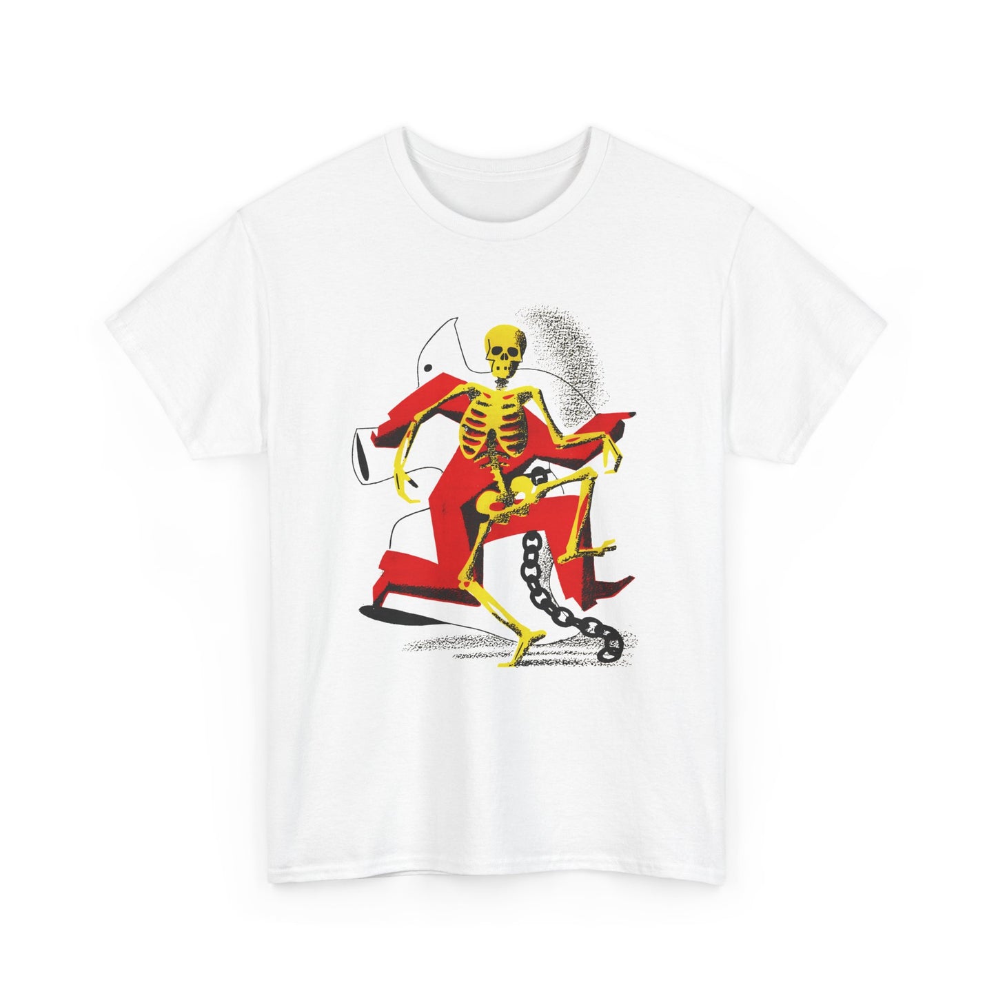 early 1900s dancing skeleton by spanish painter manolo prieto reproduction tshirt