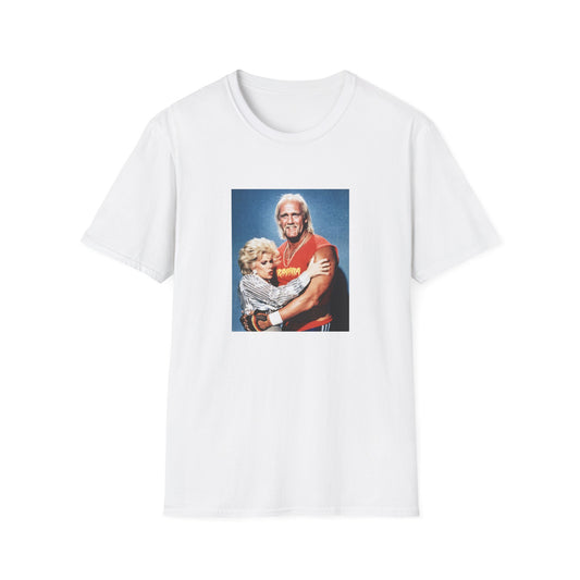 hulk hogan and joan rivers photo tshirt