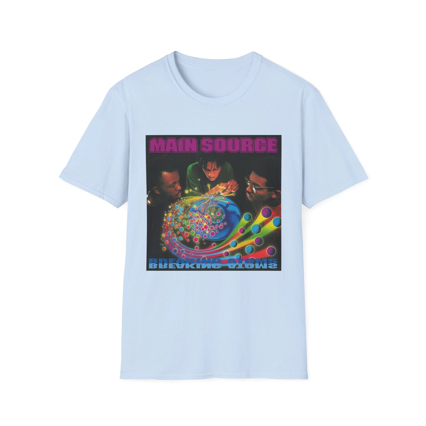 main source 1991 breaking atoms album tshirt