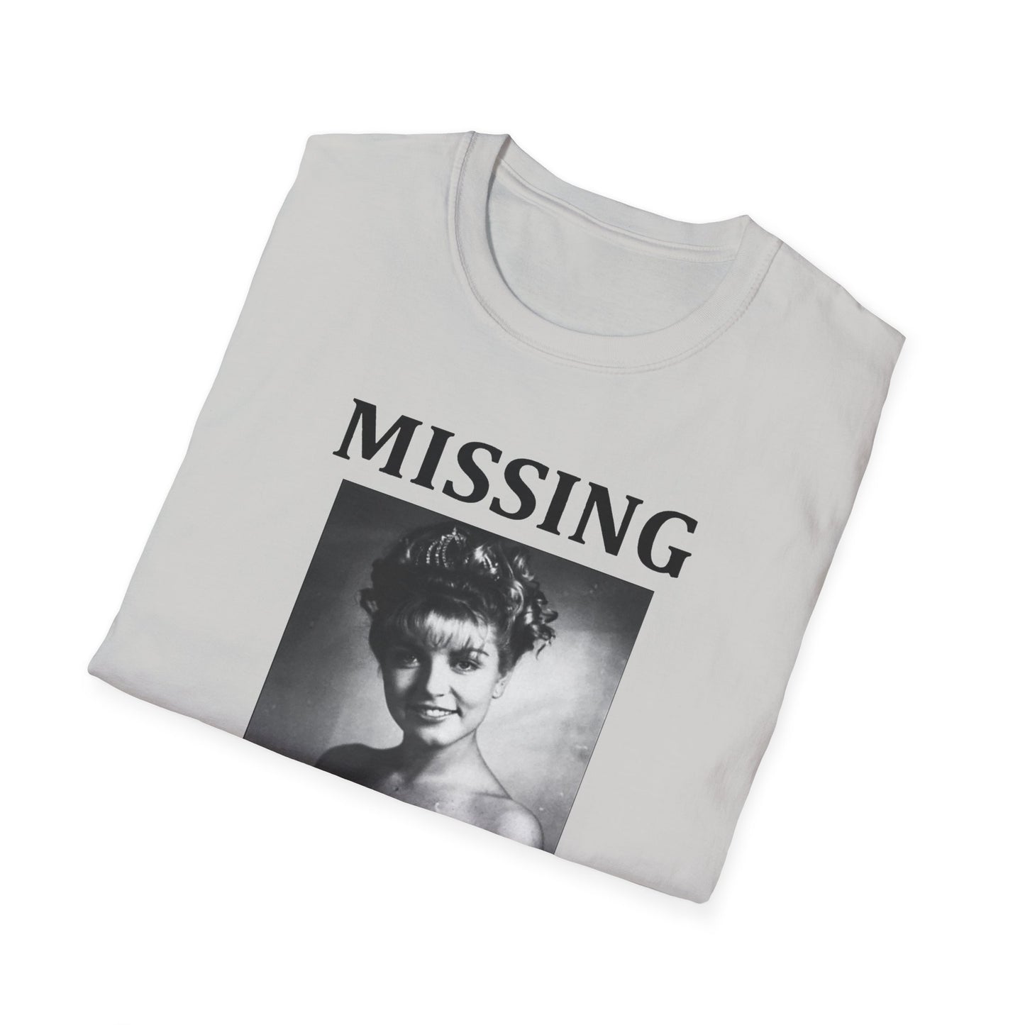 laura palmer missing poster tshirt
