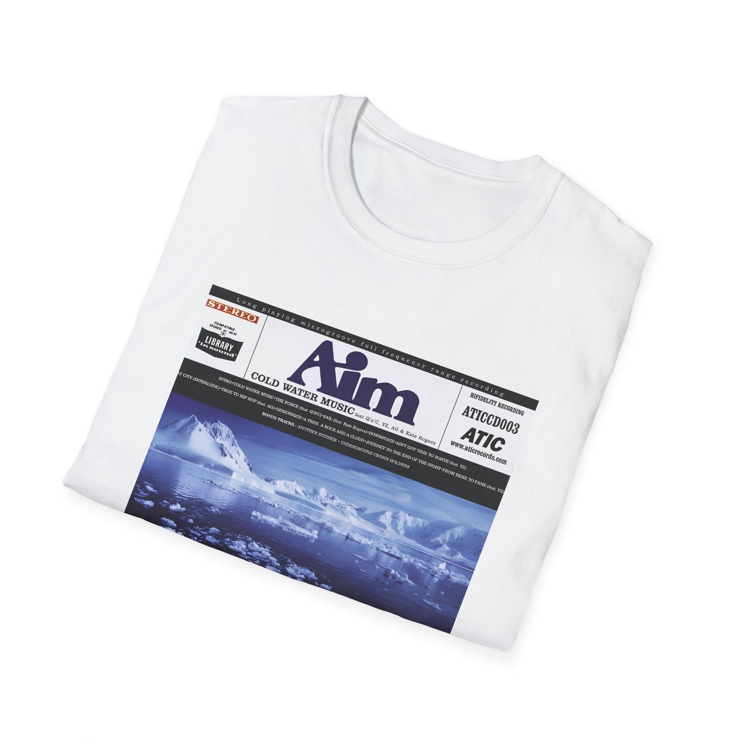 aim 1999 cold water music album tshirt