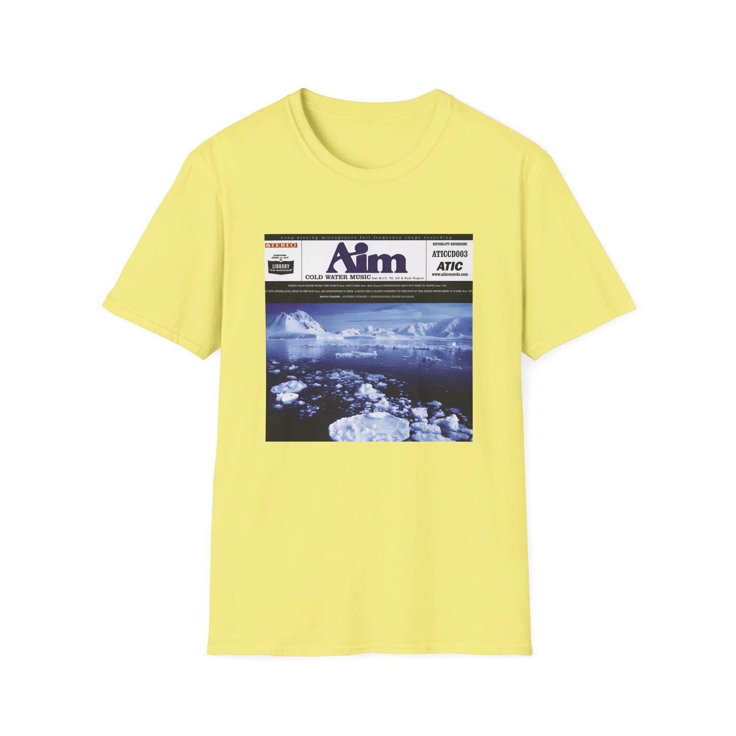 aim 1999 cold water music album tshirt