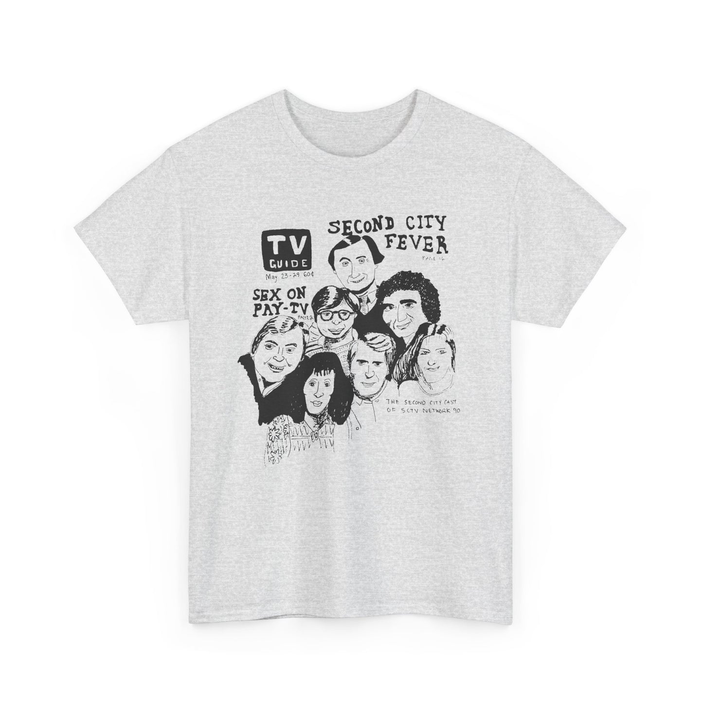 sctv tv guide original sketch tshirt