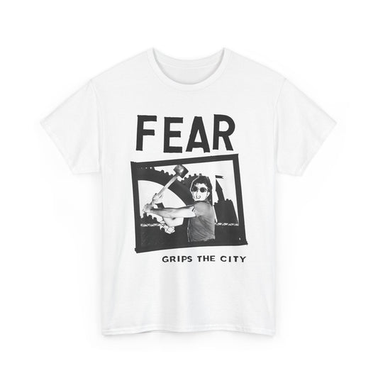 fear grips the city lee ving band tshirt