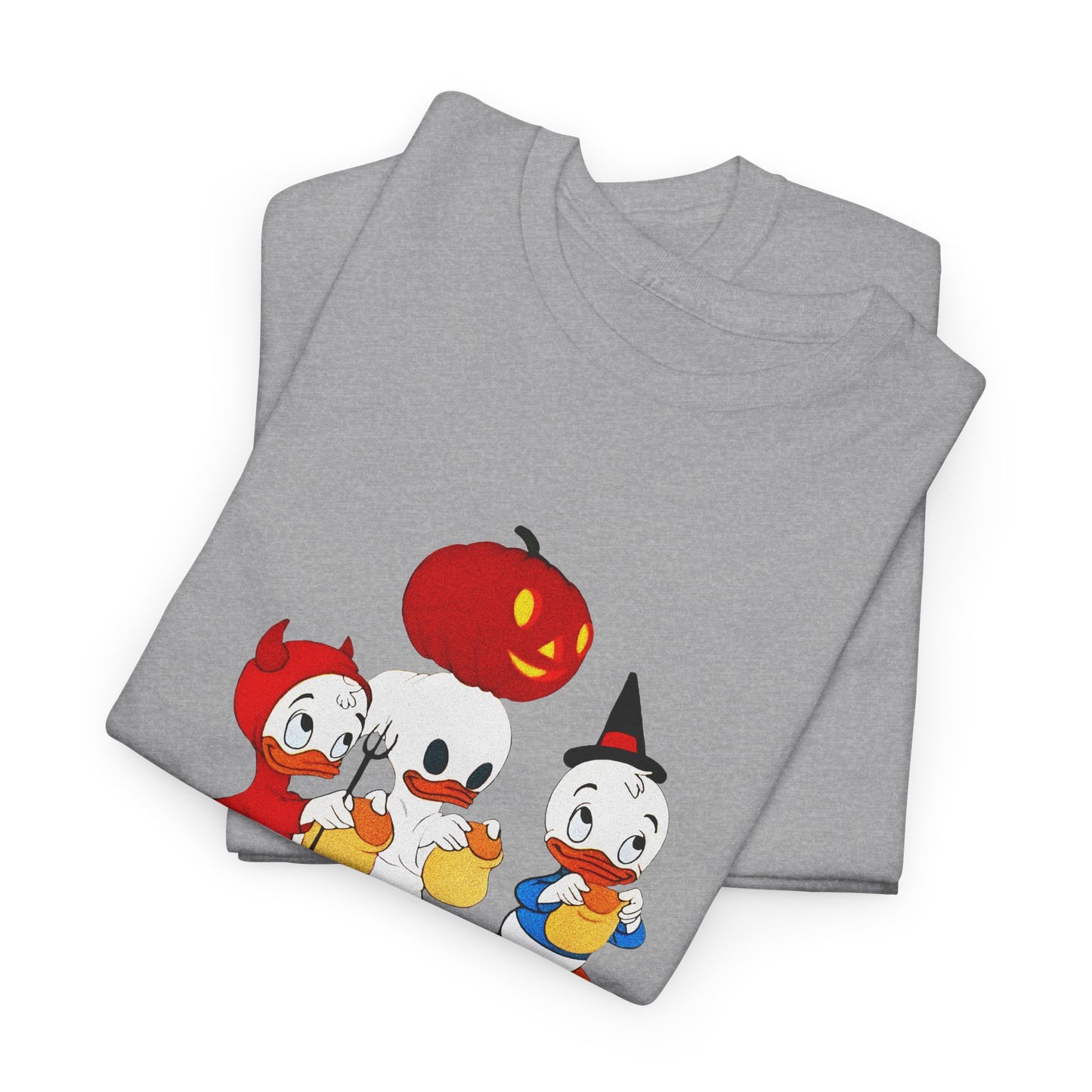 1982 huey dewey and louie halloween cartoon alternate reproduction tshirt