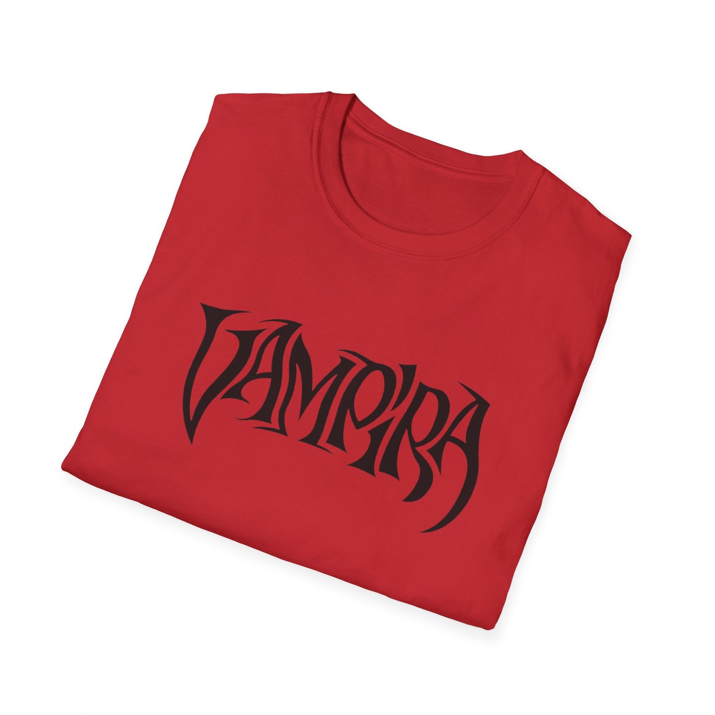 vampira from the vampira show logo tshirt