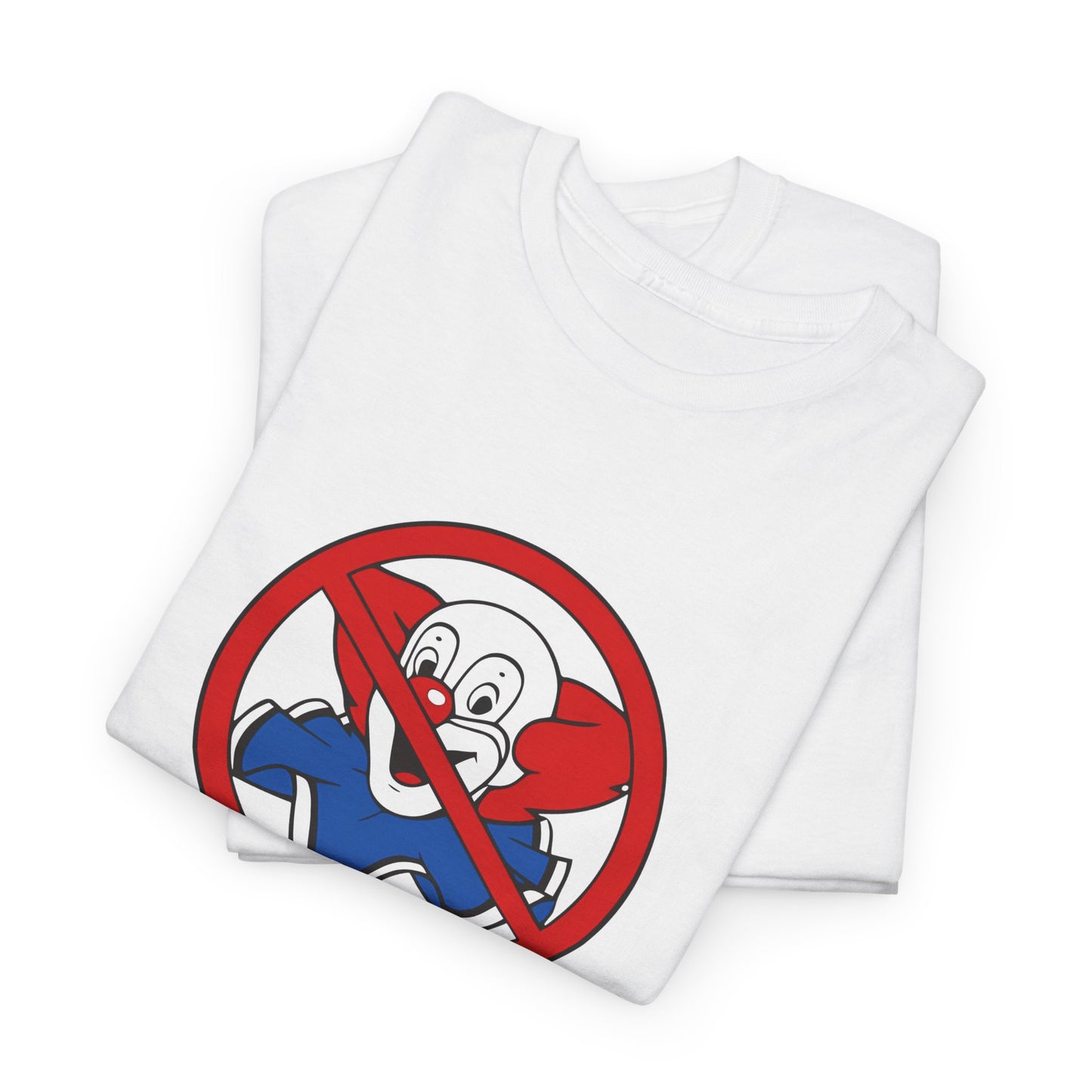 no bozos no letters tshirt