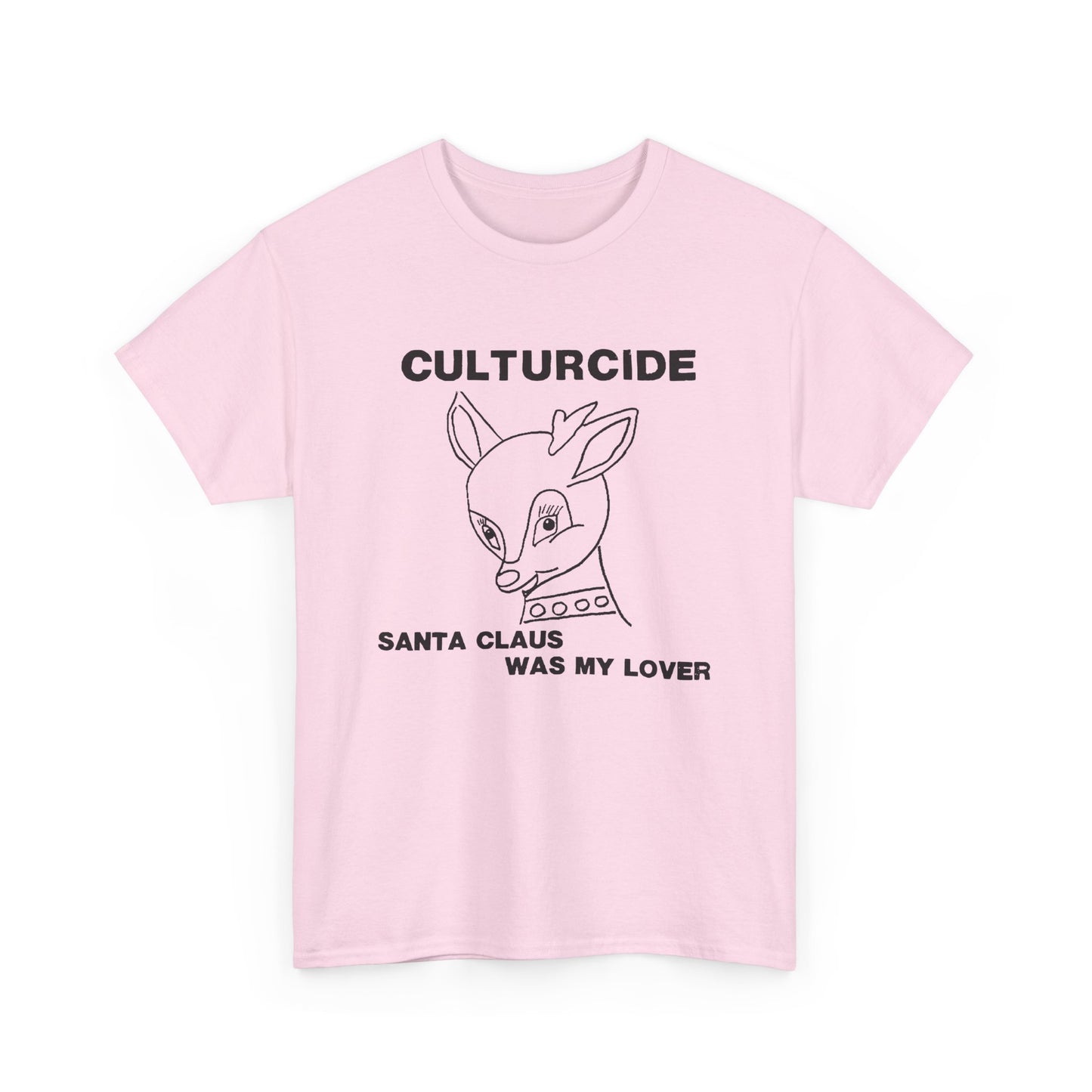 undated outsider music cultureside album santa claus was my lover reproduction tshirt