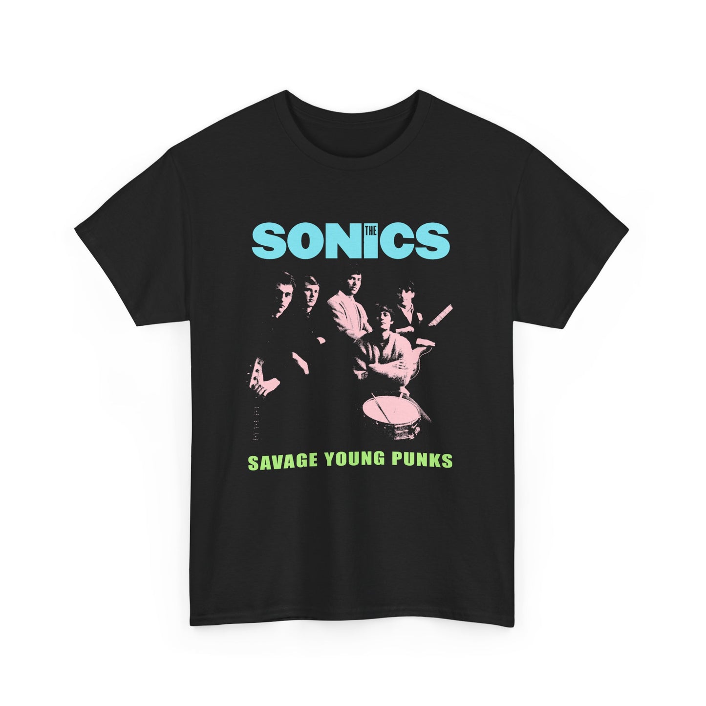 the savage young sonics fan art tshirt