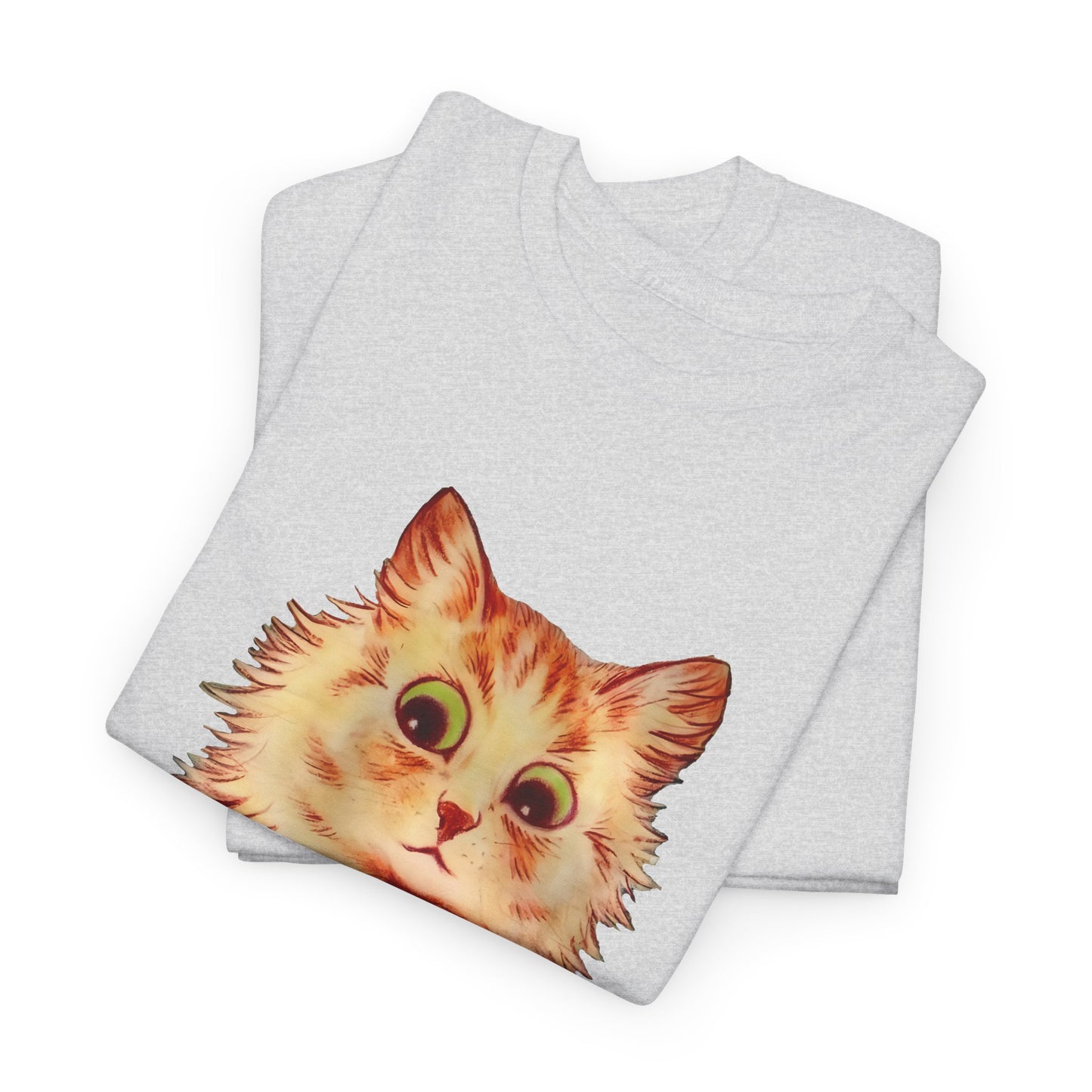 louis wain anthropomorphised cat painting another orange cat