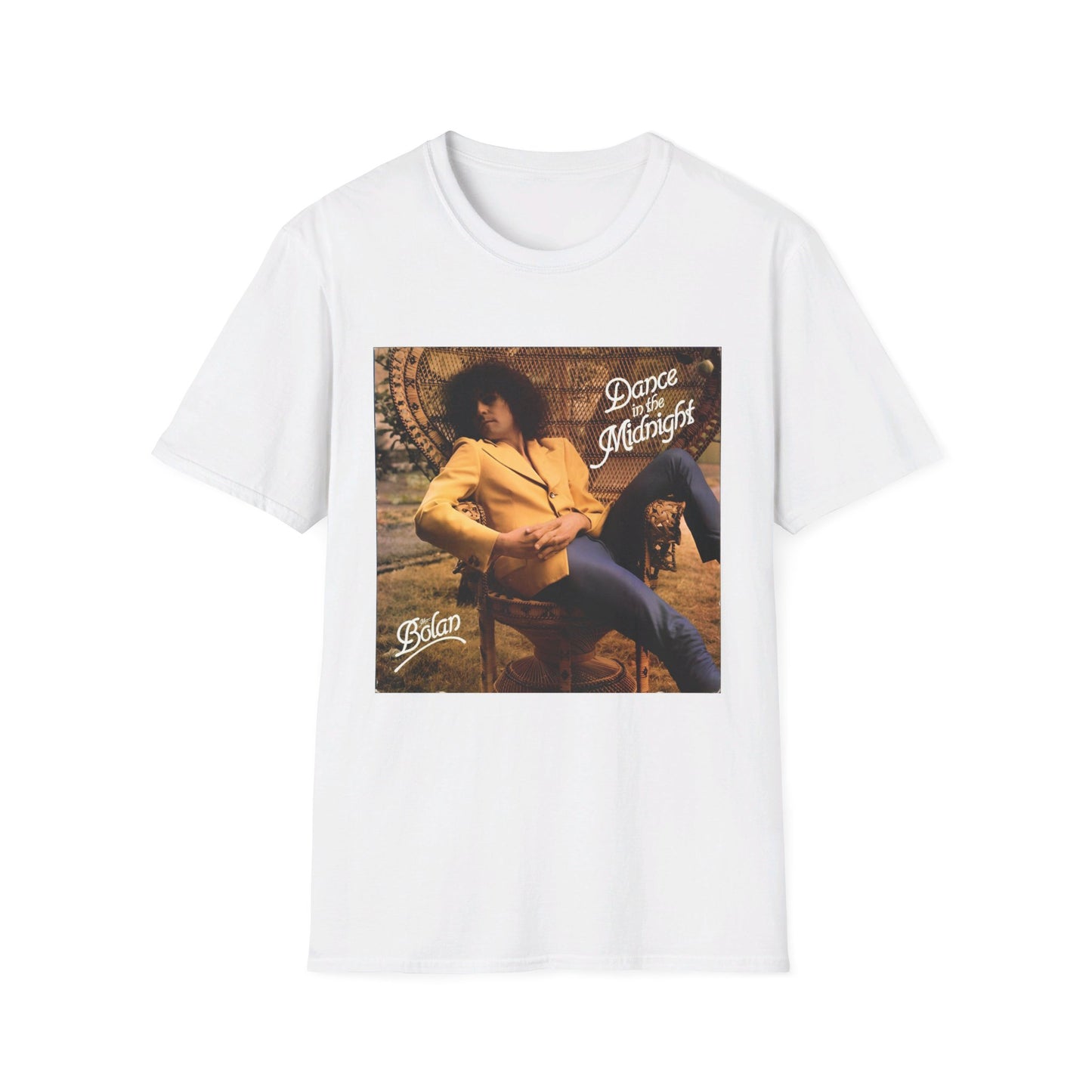 marc bolan 1983 dance in the midnight album tshirt