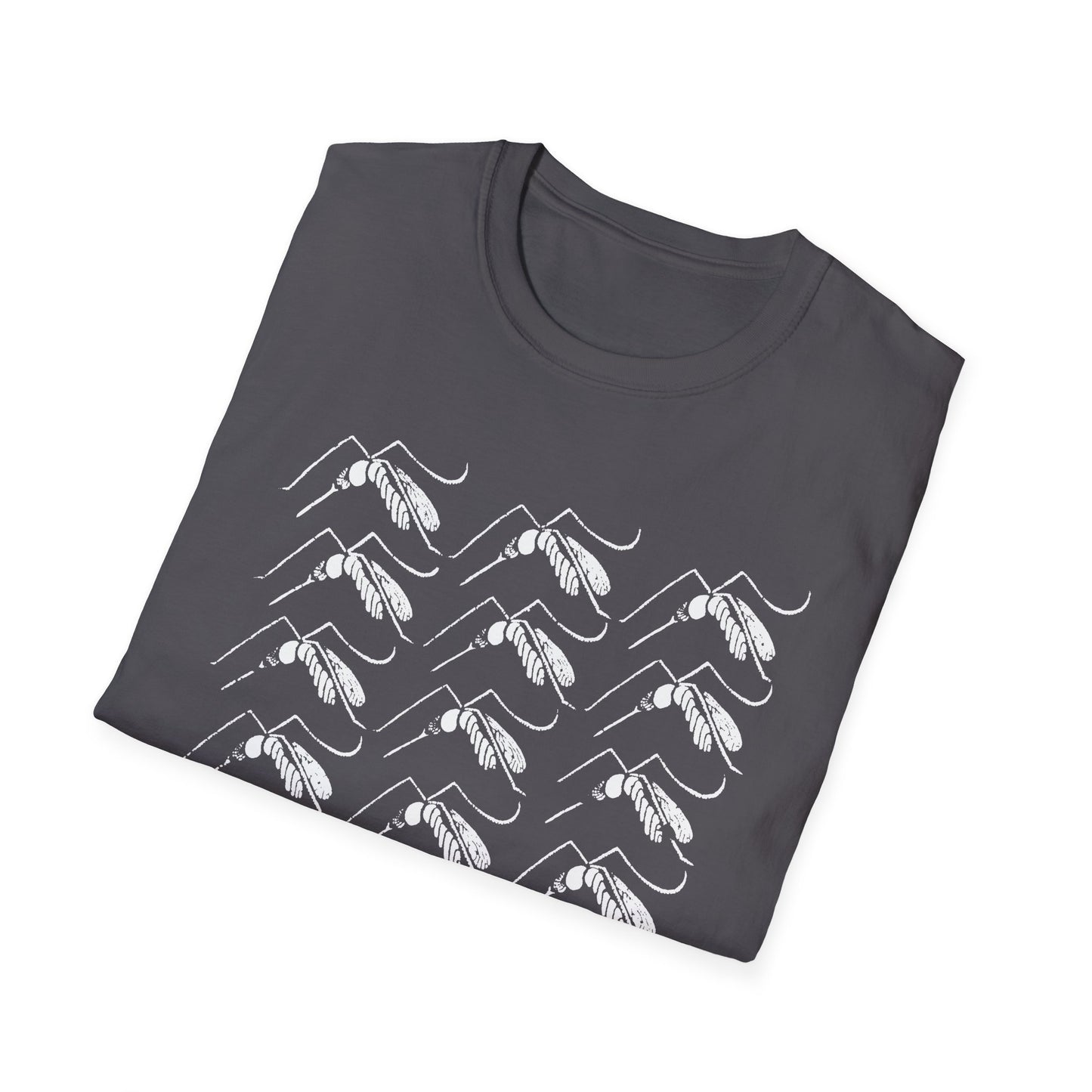 mosquito reproduction white design tshirt