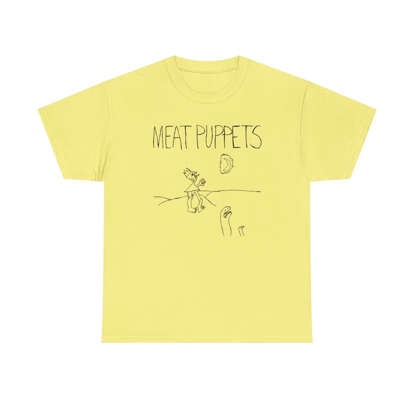 1985 meat puppets album in a car album cover tshirt