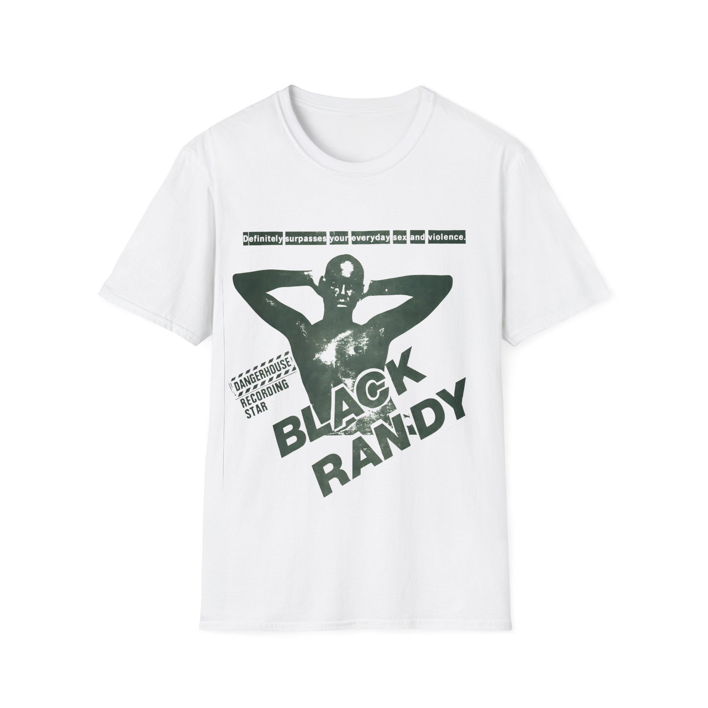 black randy & the metrosquad show poster tshirt