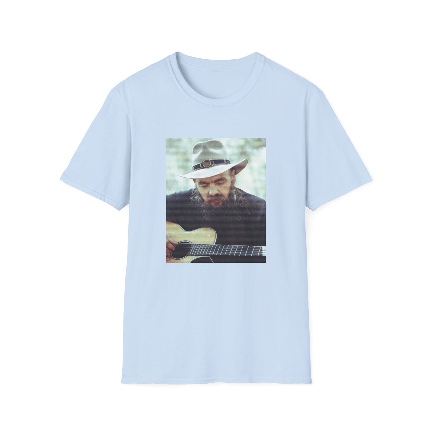 blaze foley playing his guitar tshirt