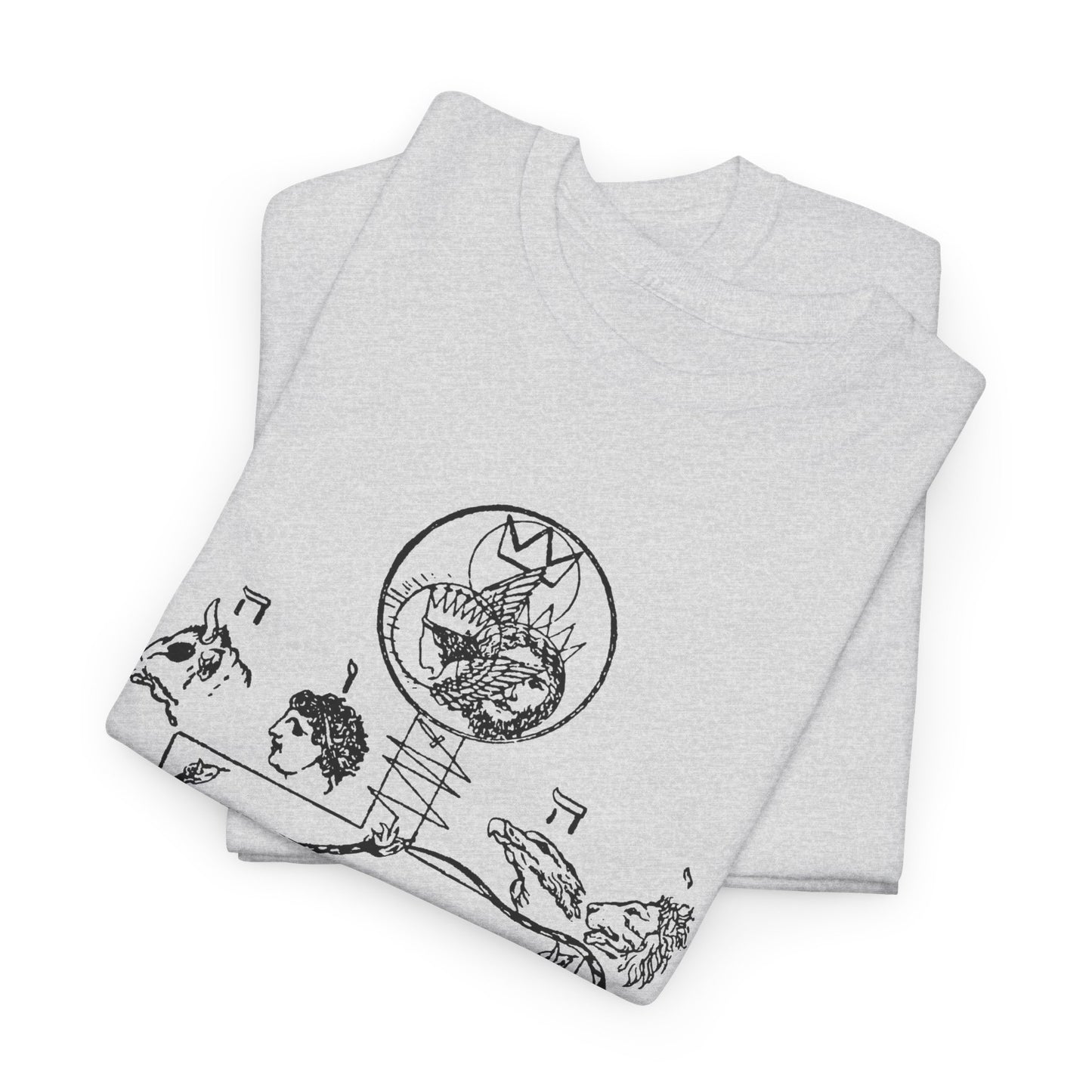 early 1900s the garden of eden after the fall by occultist austin osman spare tshirt