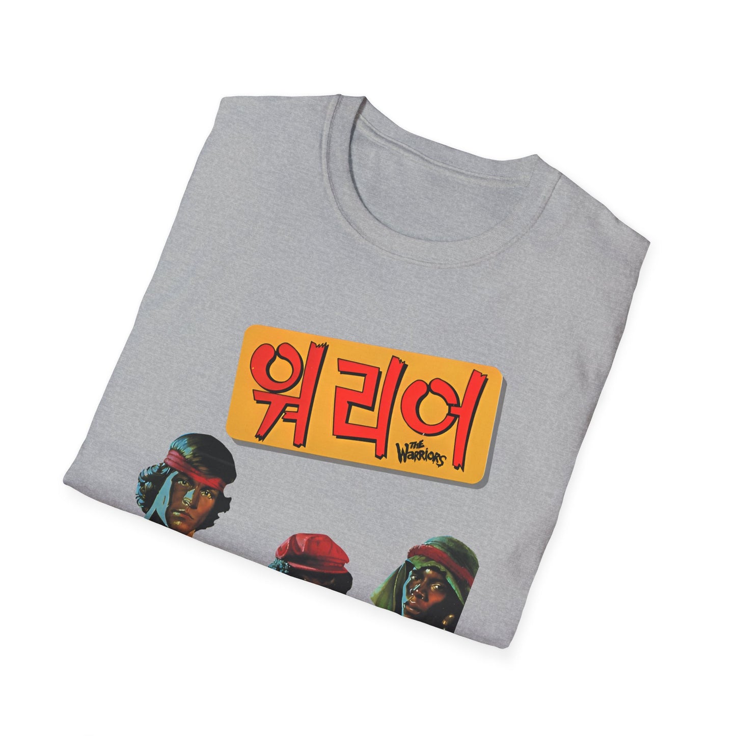1979 movie the warriors south korean poster tshirt