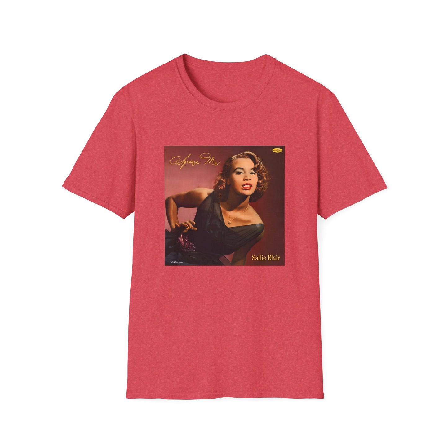 sallie blair squeeze me 1955 album tshirt