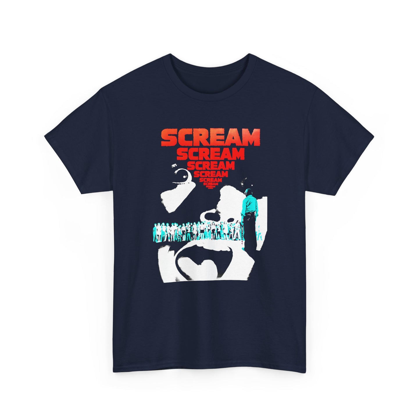 1970 scream and scream again rare movie poster custom edit tshirt