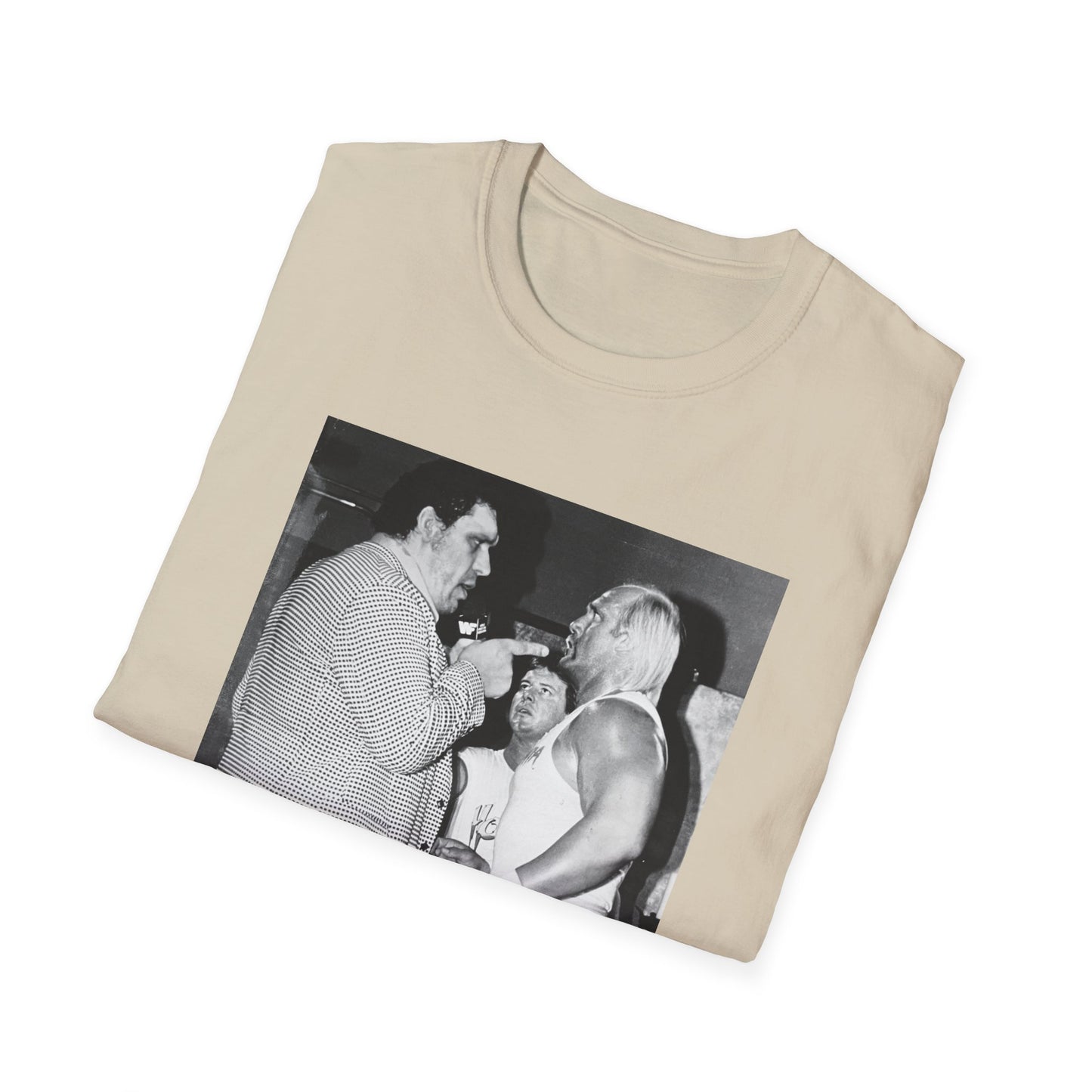 wrestlemania iii hulk v. andre the giant photo tshirt